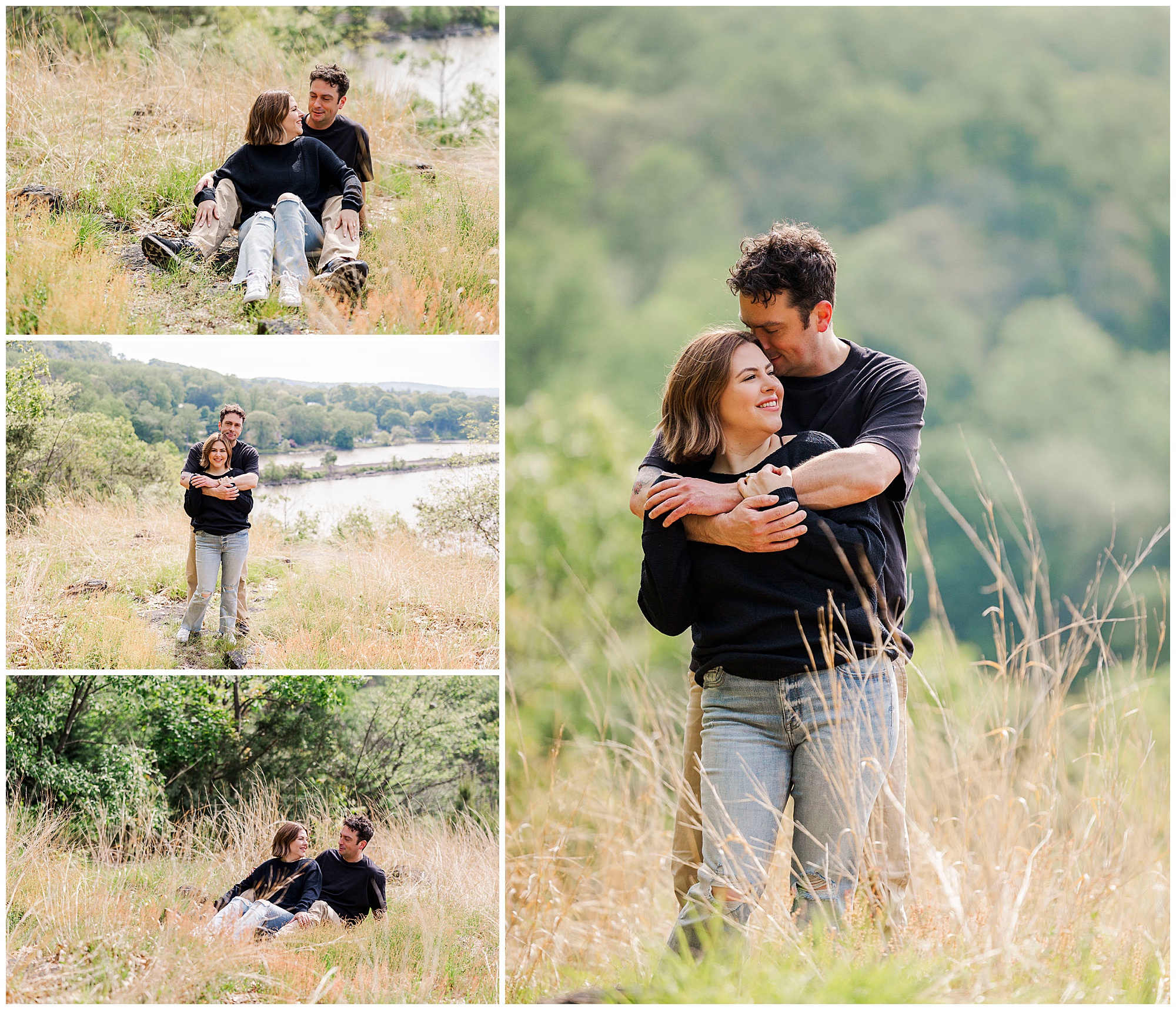 Perfect little stony point park engagement shoot