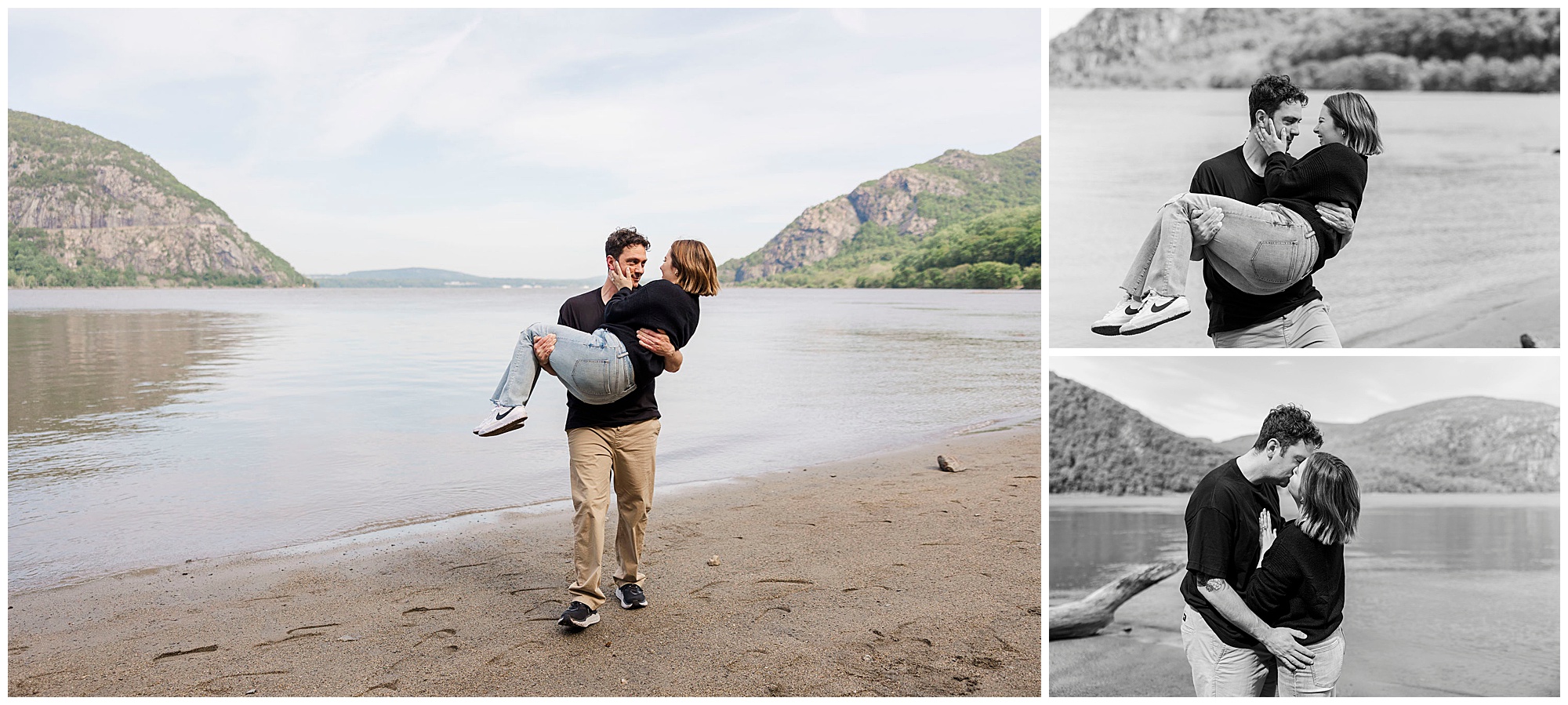 Timeless little stony point park engagement shoot