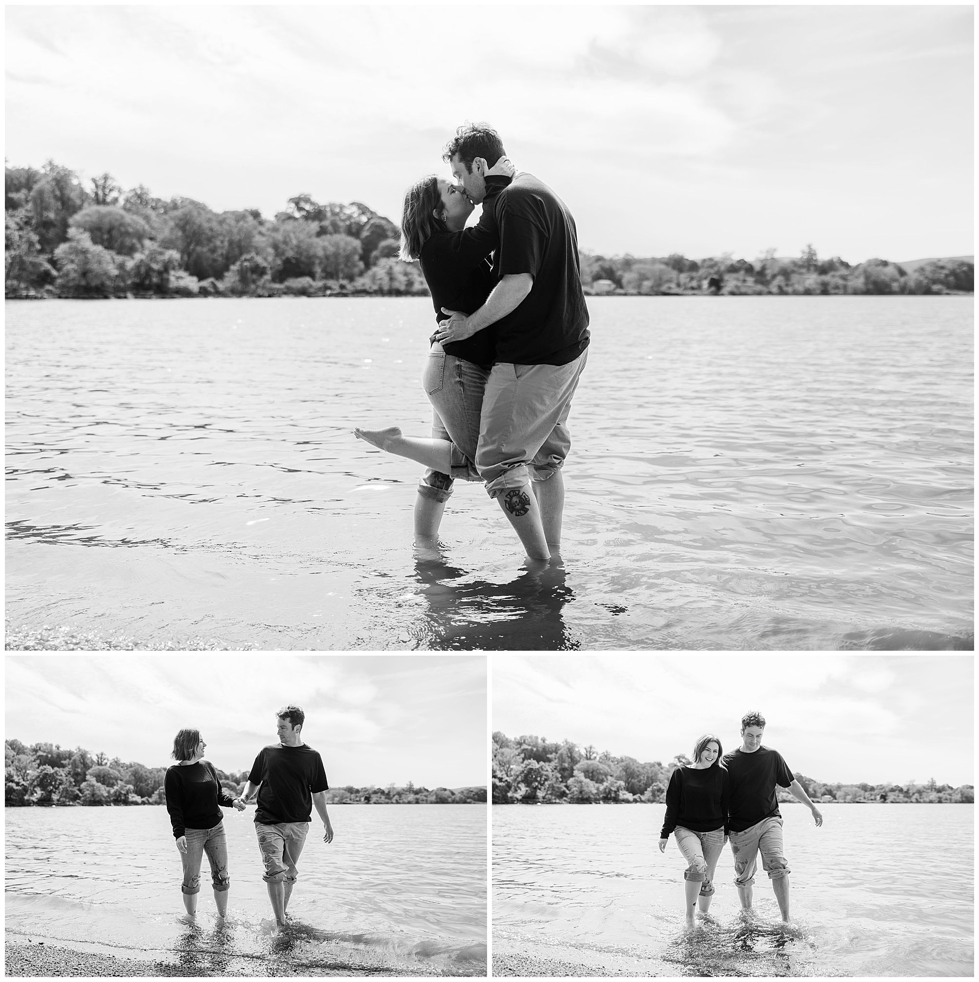 Stunning little stony point park engagement shoot