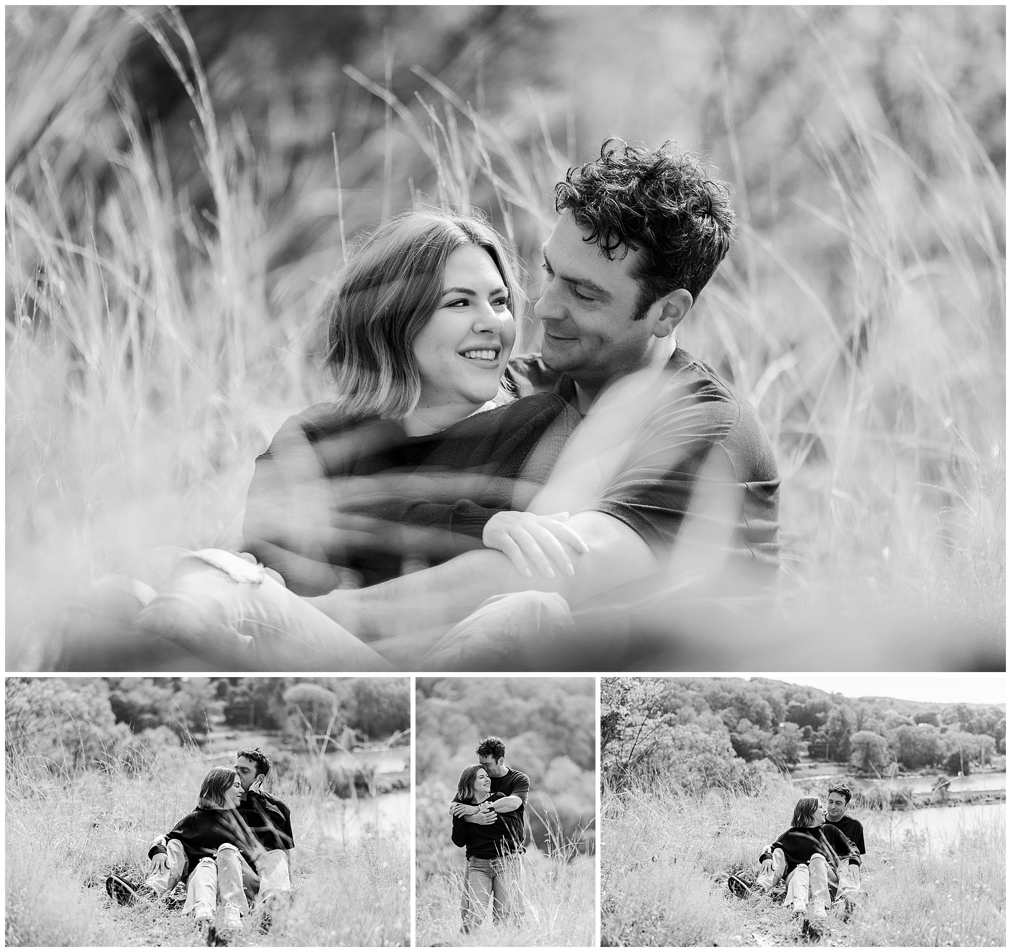 Beautiful little stony point park engagement shoot