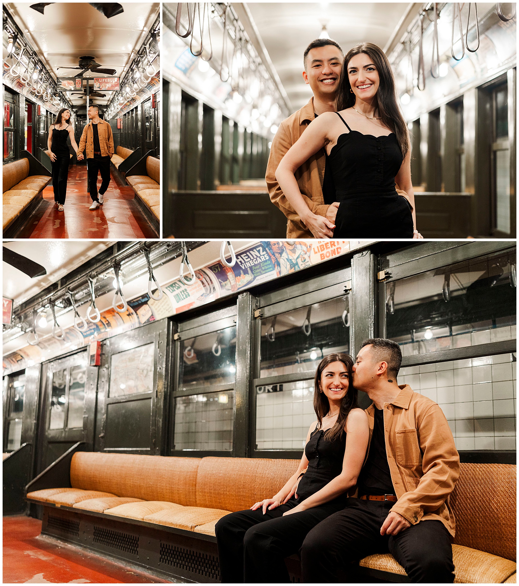 Timeless brooklyn heights engagement session