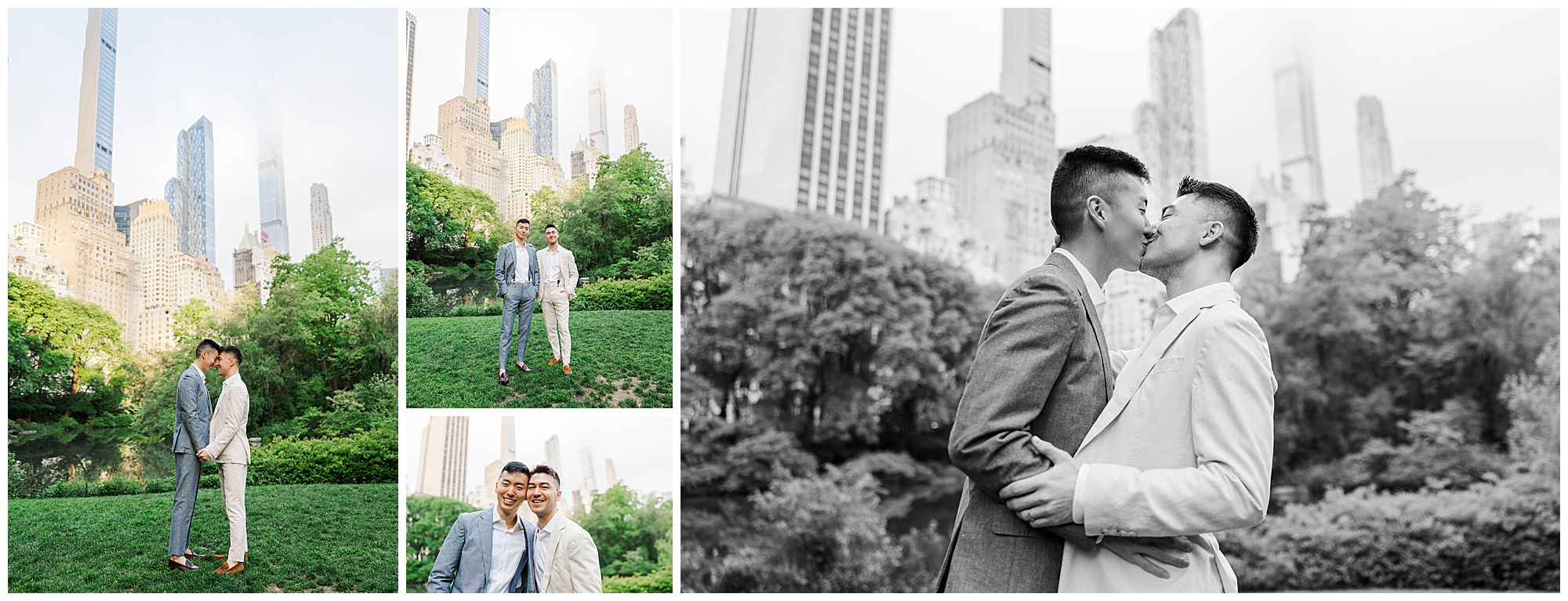 Wonderful lgbtq engagement session in NYC