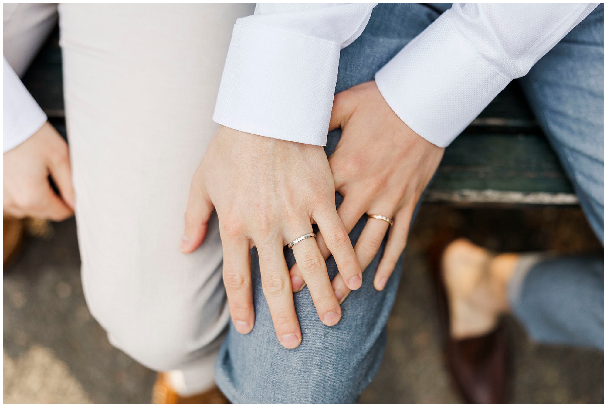 Flawless lgbtq engagement session in NYC