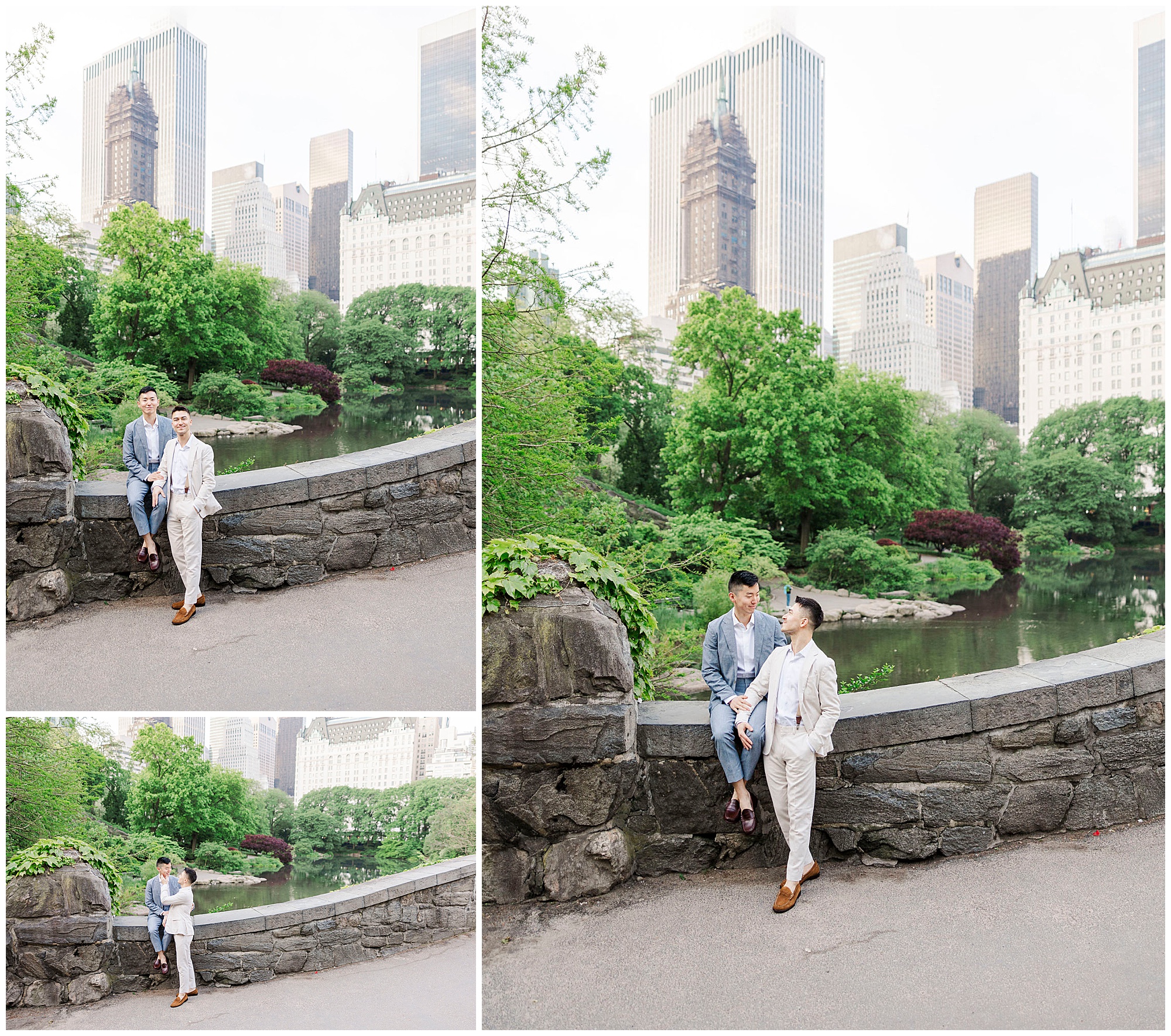 Perfect lgbtq engagement session in NYC