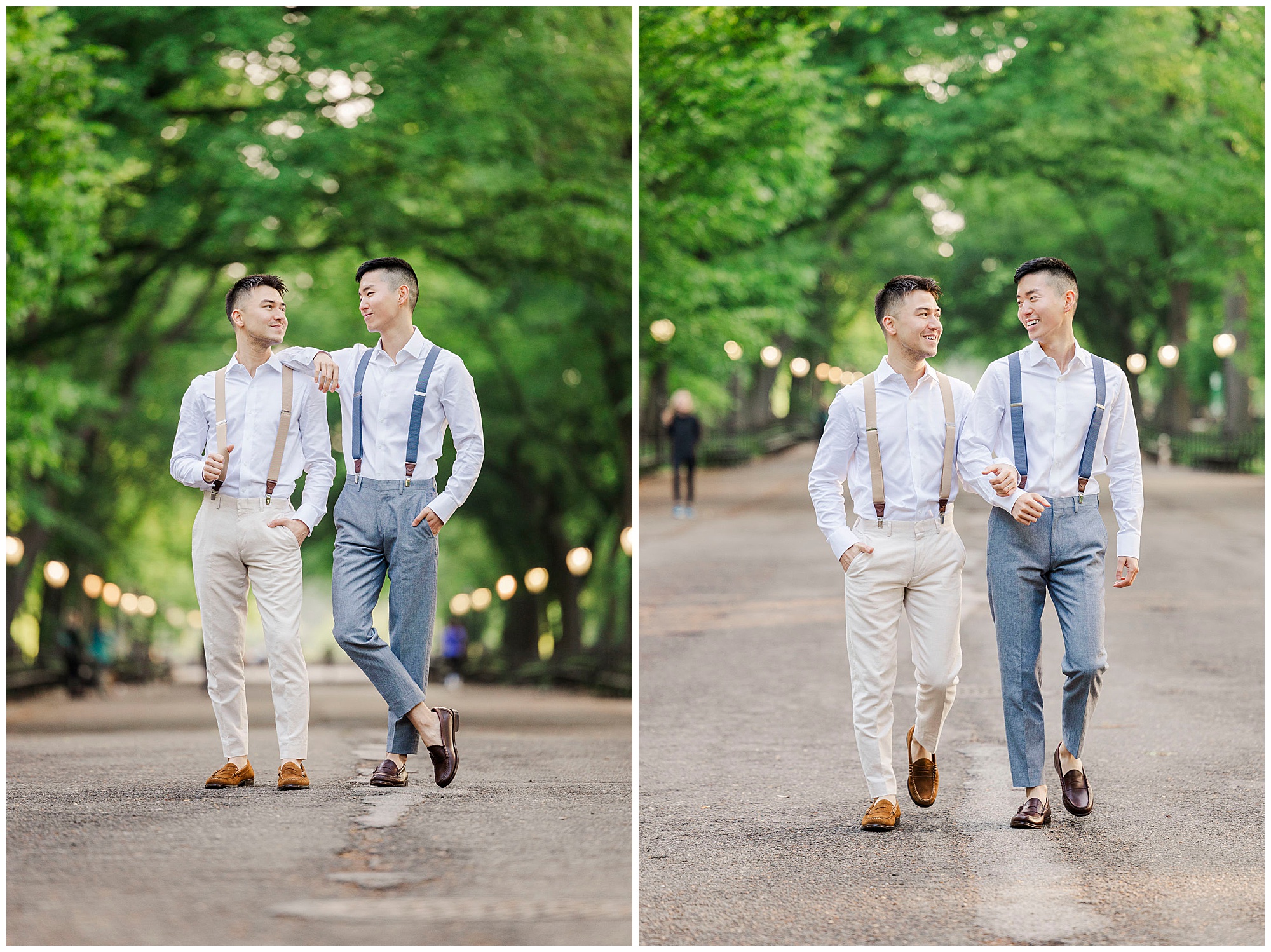 Fabulous lgbtq engagement session in NYC