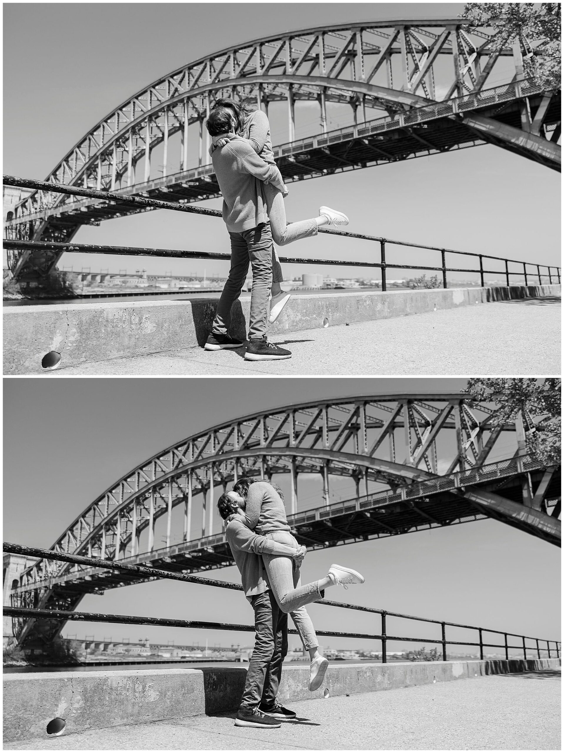 Gorgeous engagement photos at astoria park