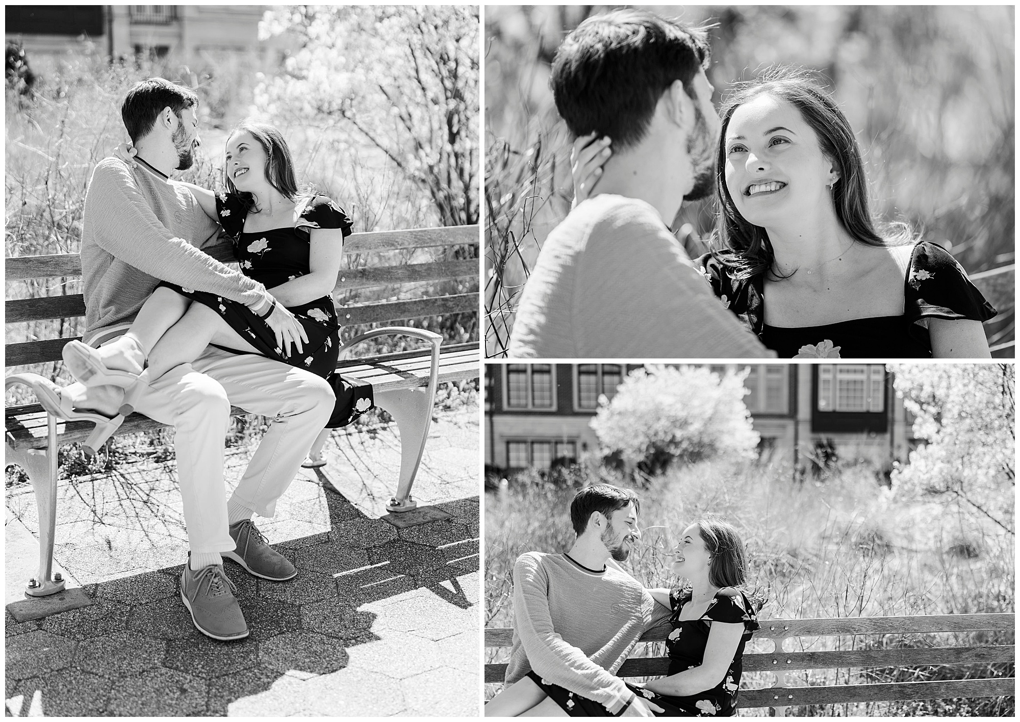 Fabulous hudson riverwalk park engagement photos