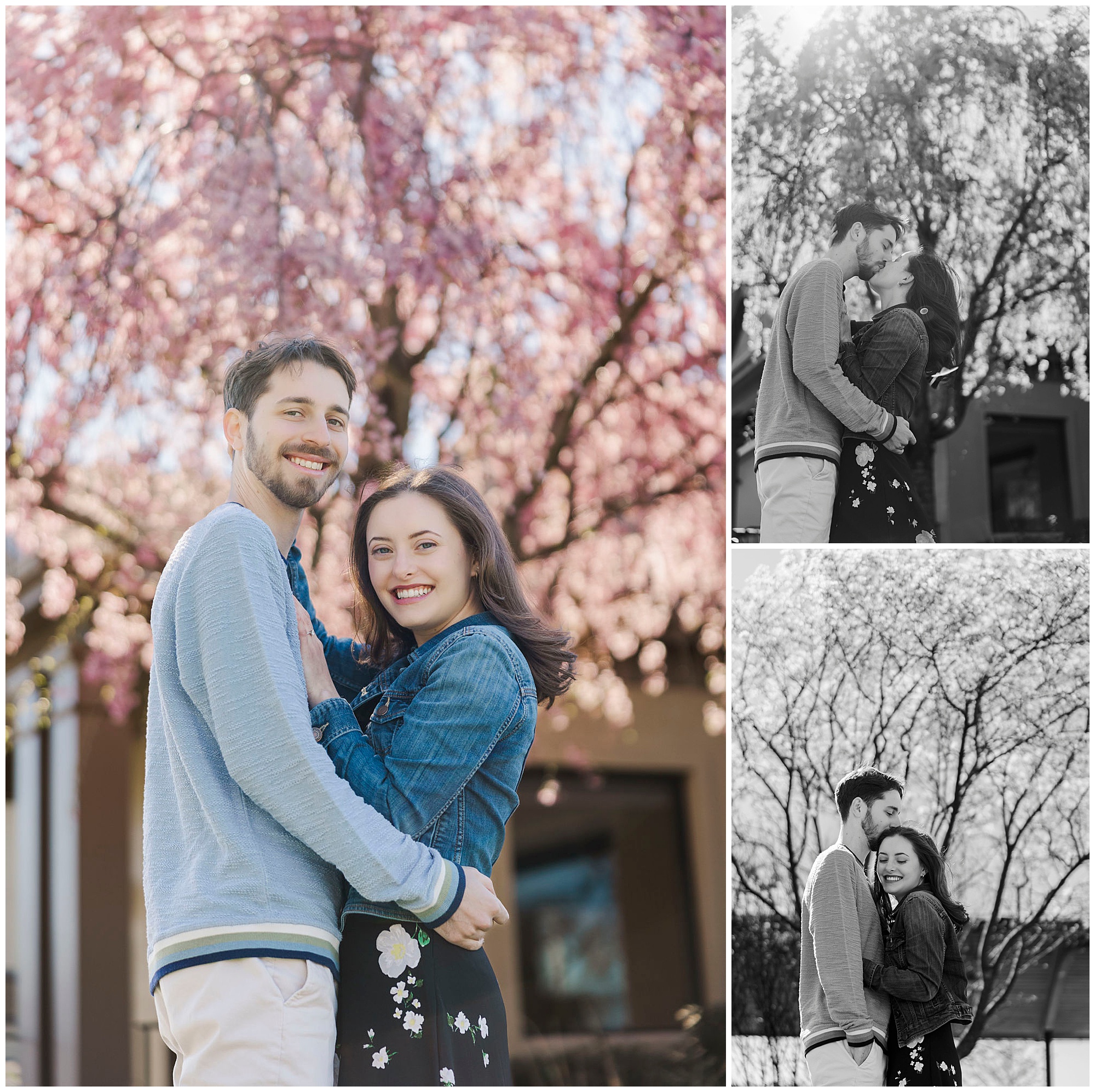 Gorgeous hudson riverwalk park engagement photos