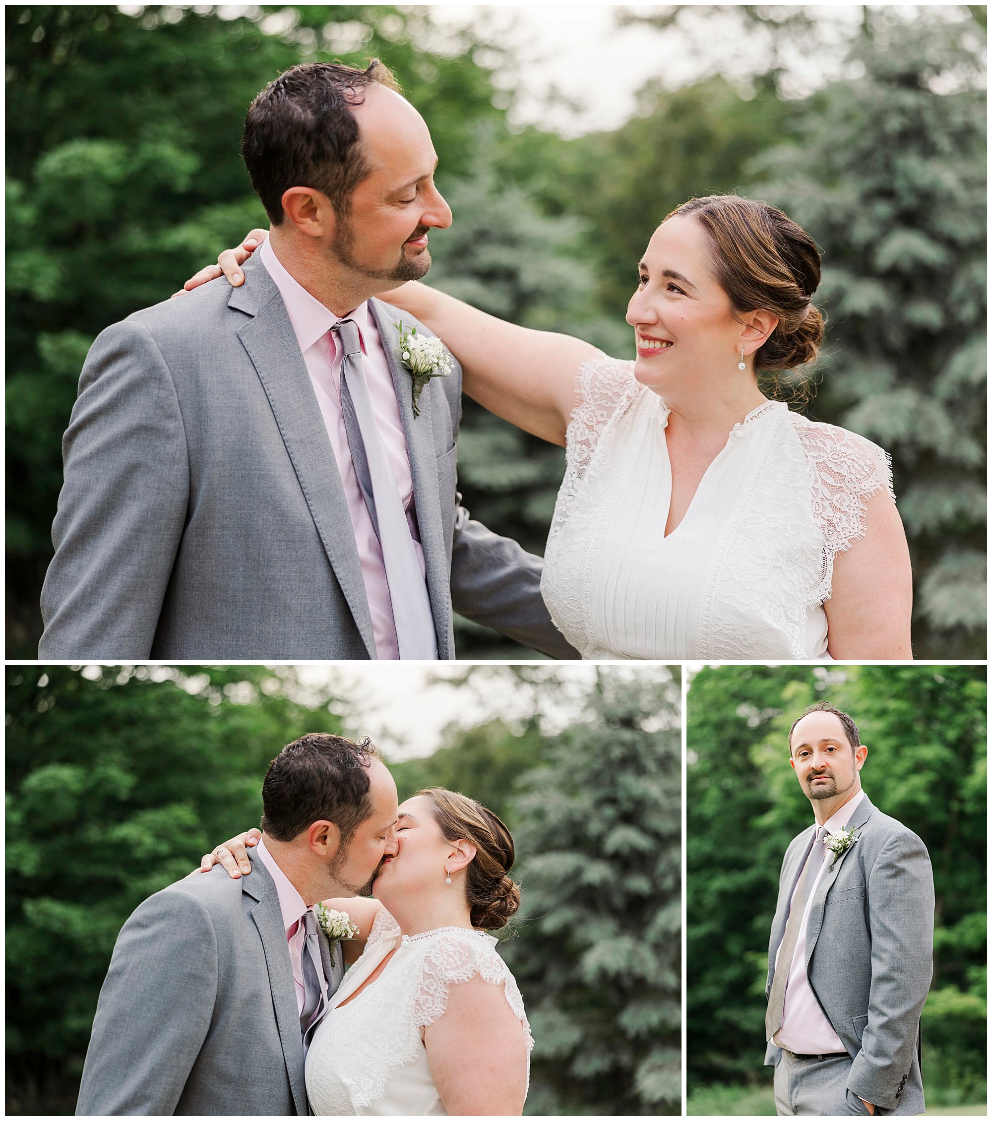 Joyful backyard wedding in the hudson valley