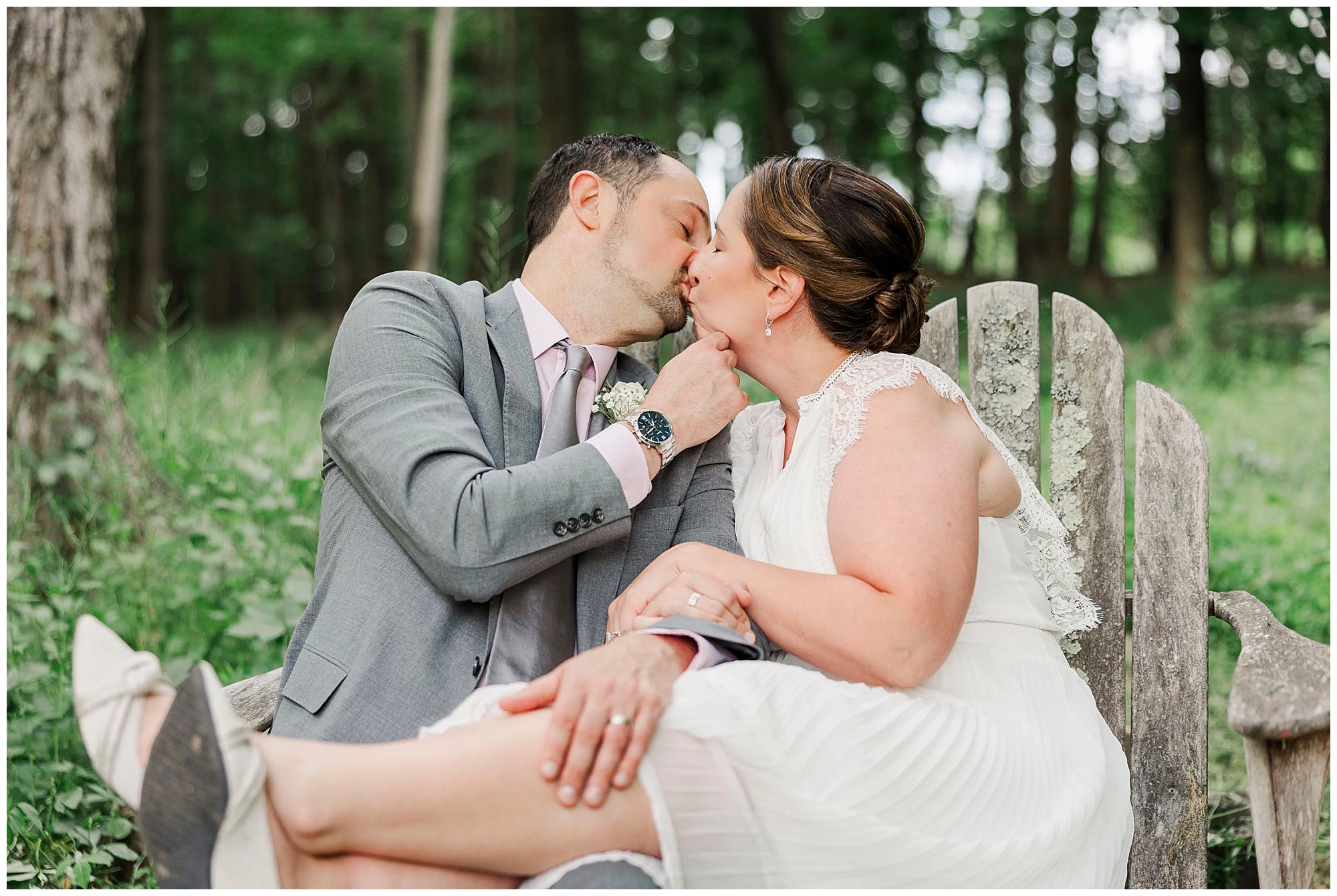 Unique backyard wedding in the hudson valley