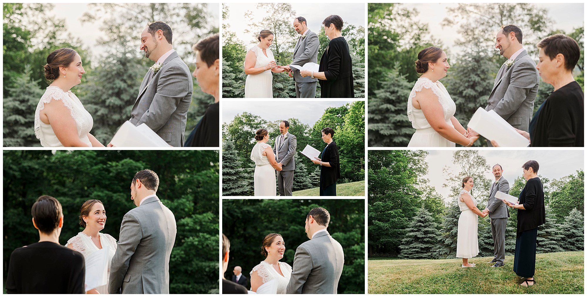 Sweet backyard wedding in the hudson valley