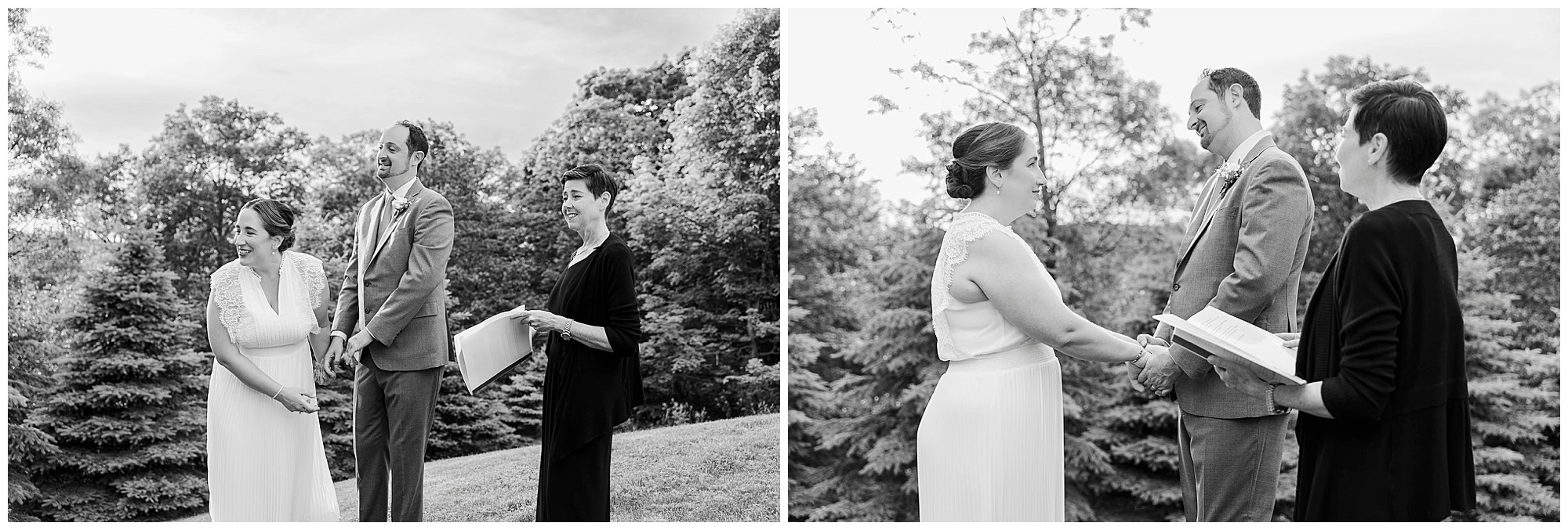 Candid backyard wedding in the hudson valley