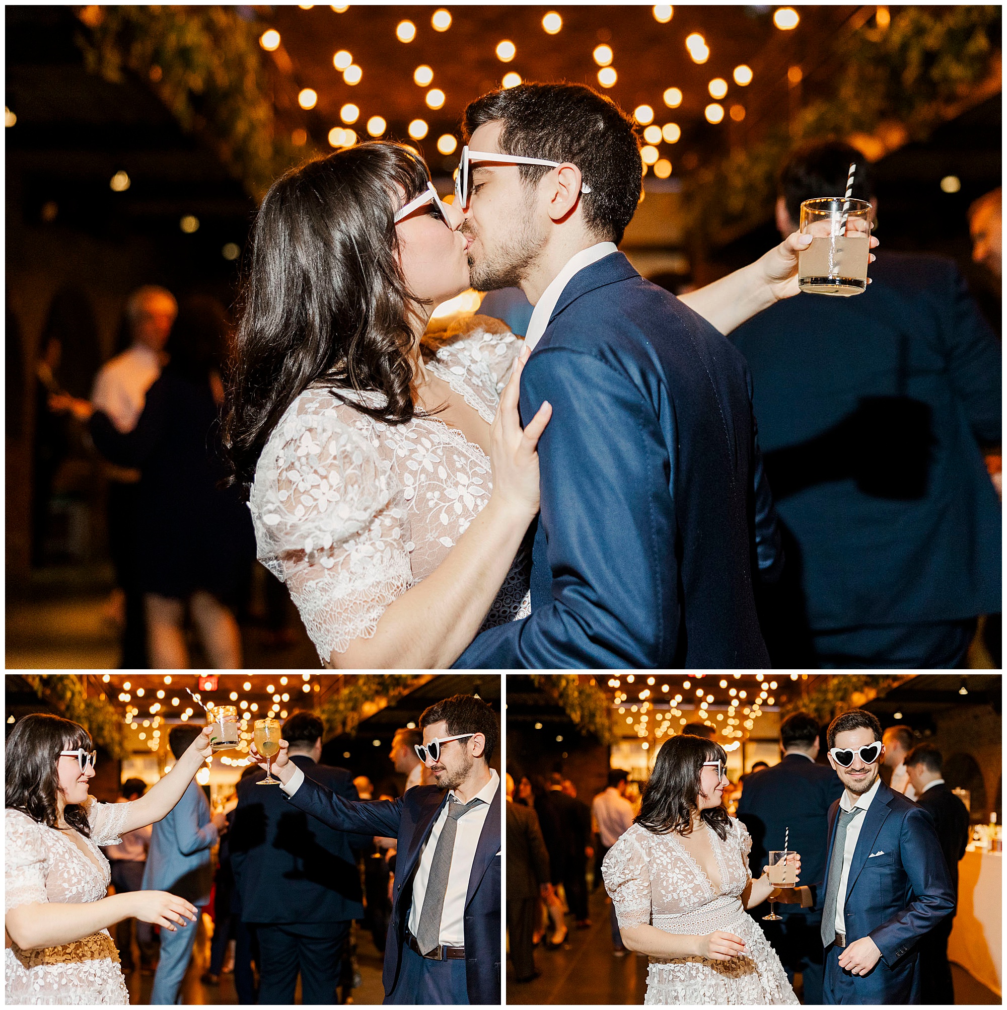 Intimate foundry wedding in long island city