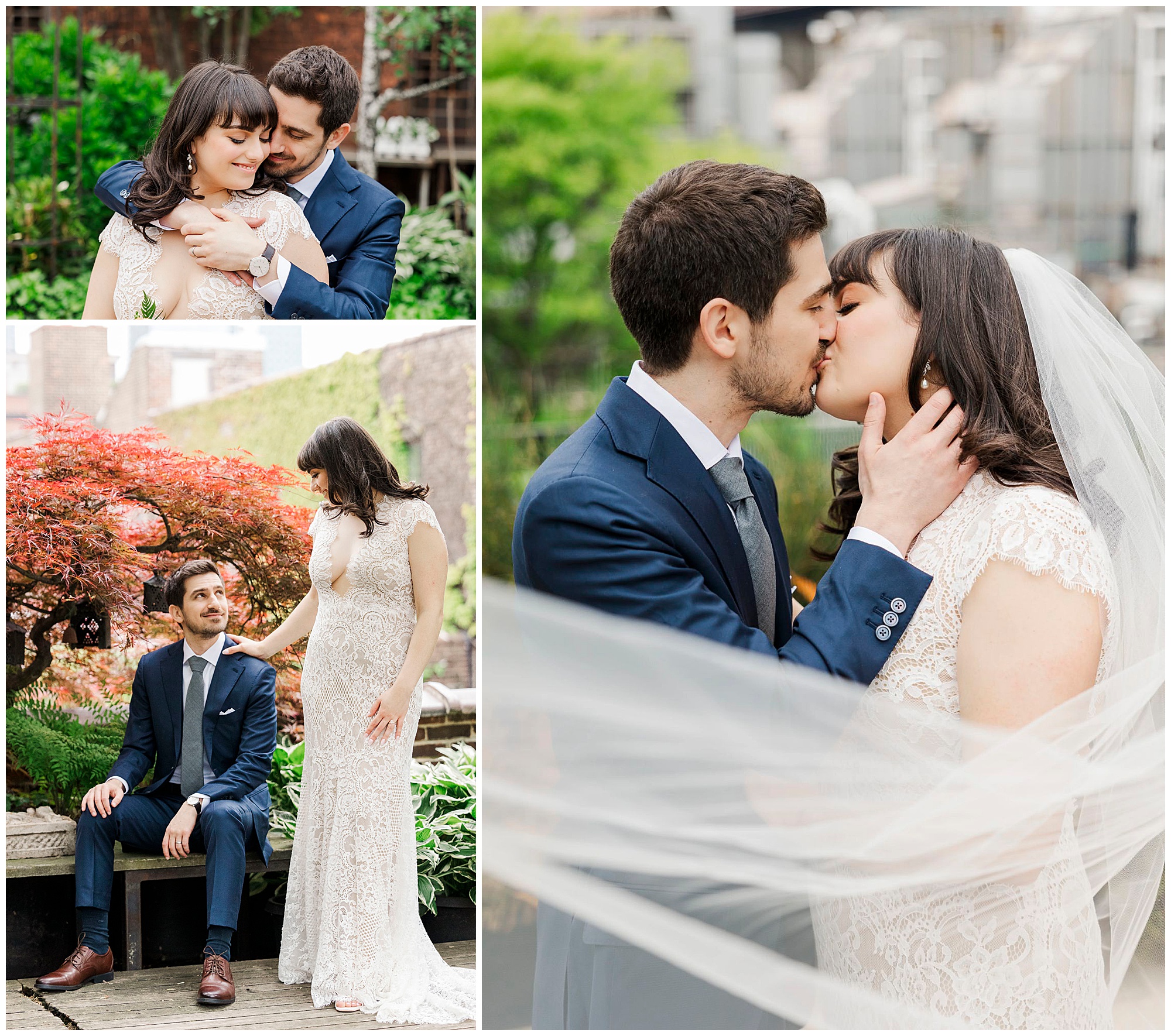 Elegant foundry wedding in long island city