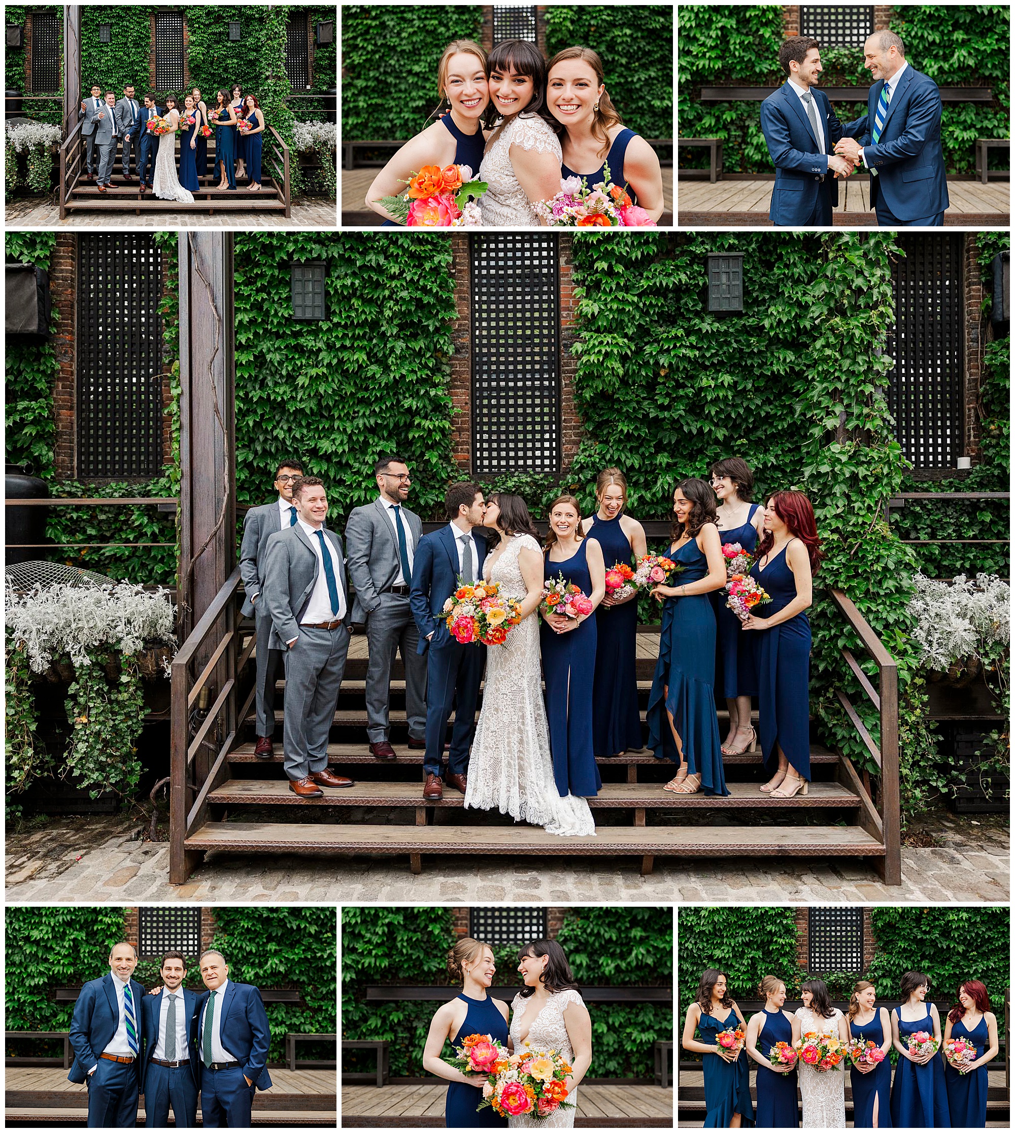 Amazing foundry wedding in long island city