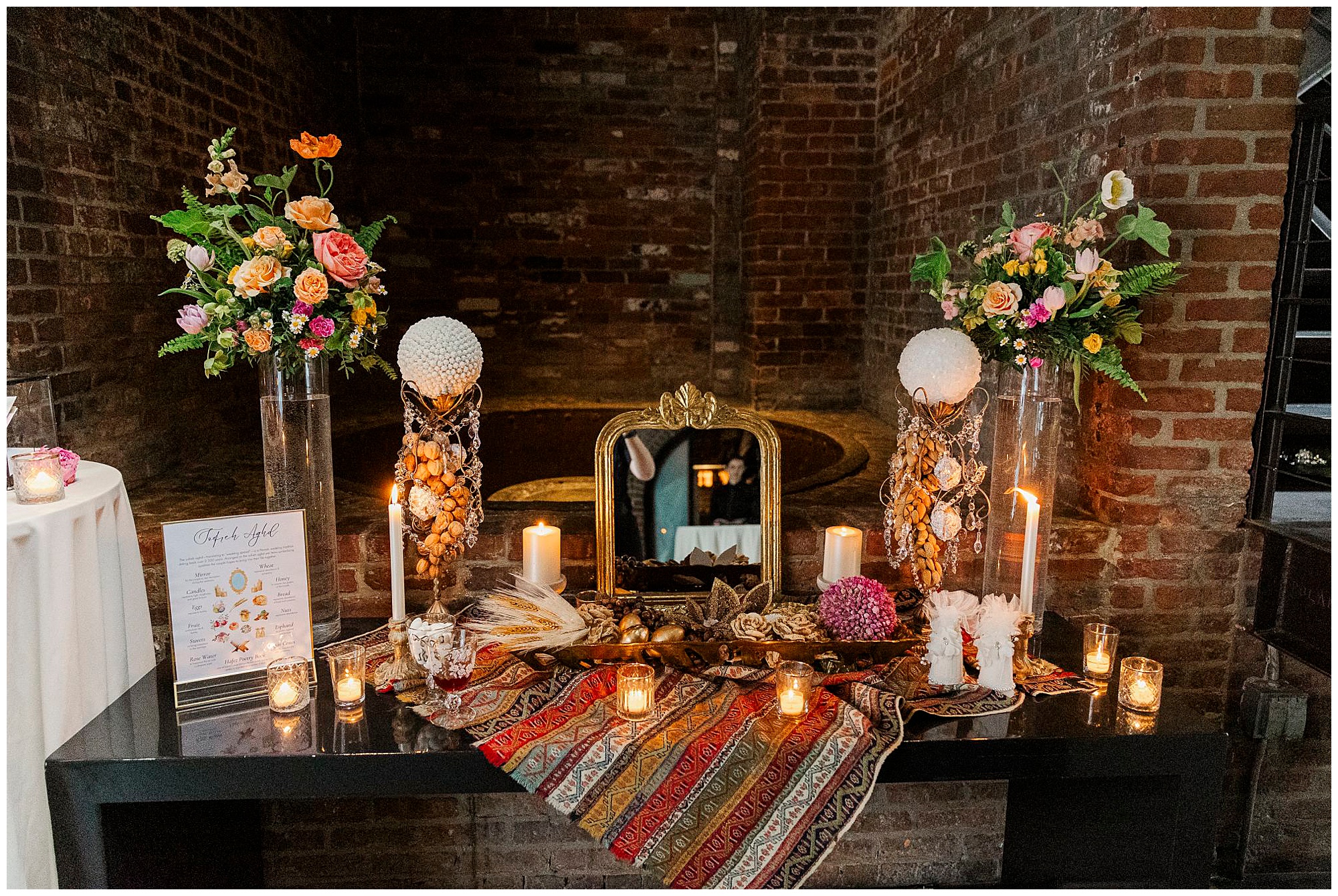 Whimsical foundry wedding in long island city