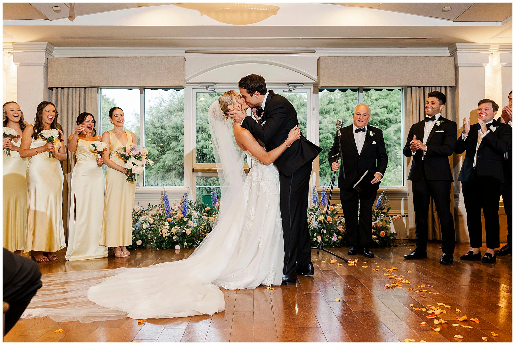 Playful tappan hill mansion wedding in tarrytown