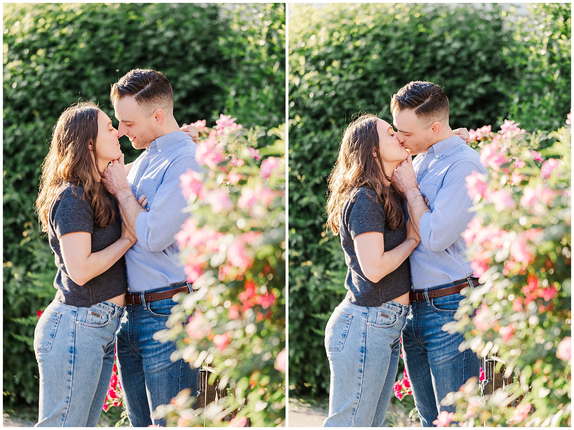 Beautiful engagement session in hudson new york