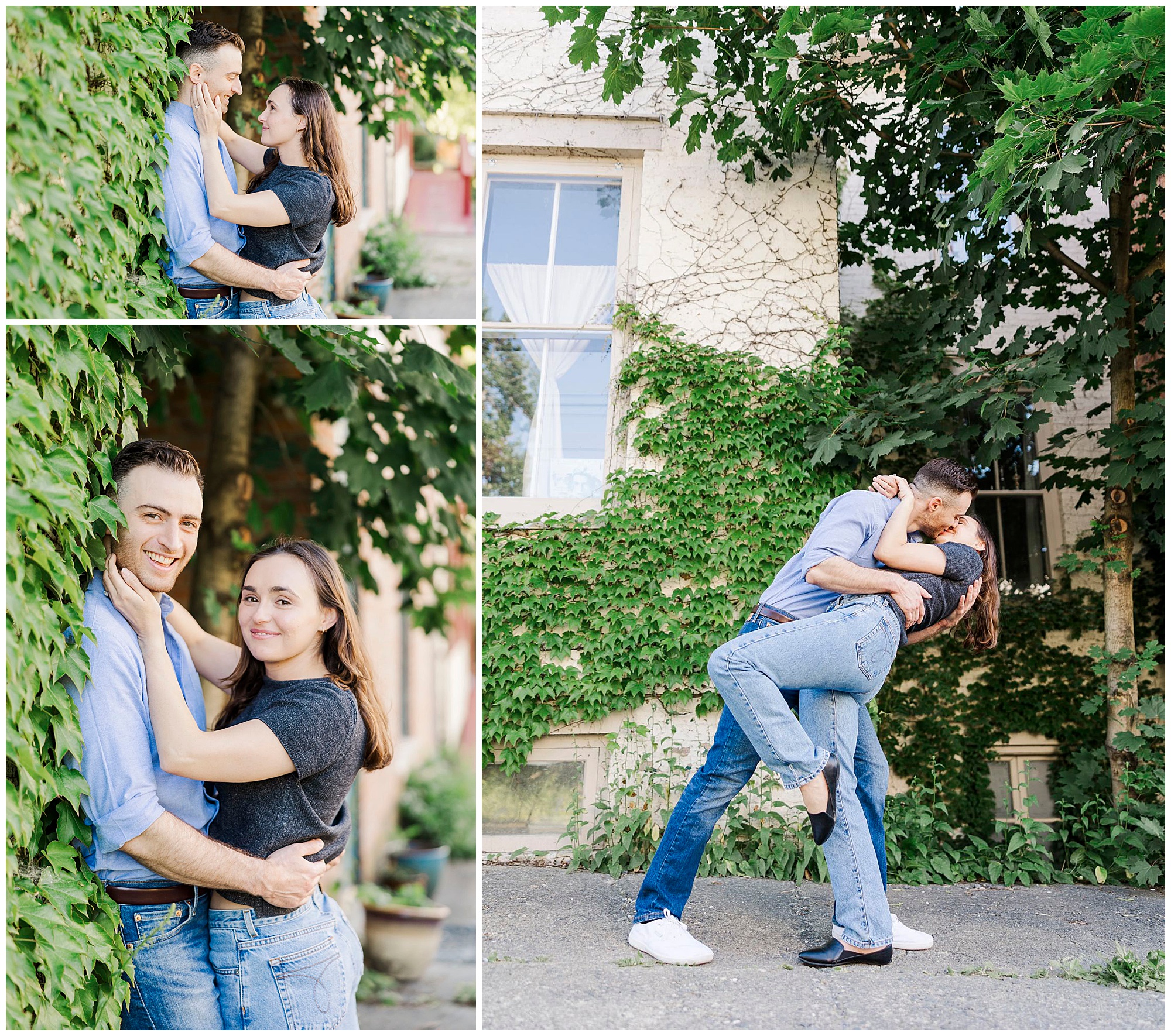 Fabulous engagement session in hudson new york