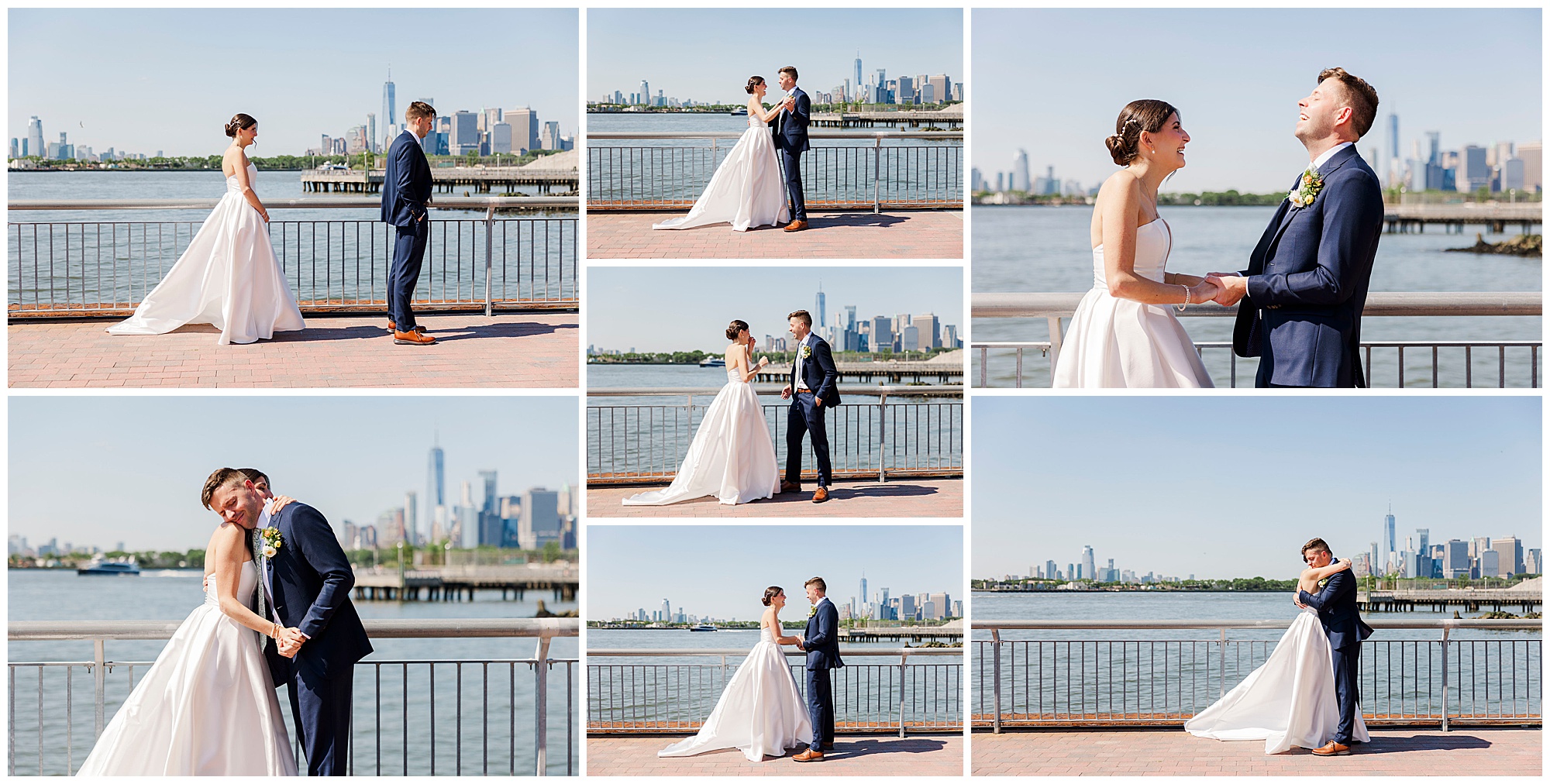 Elegant liberty warehouse wedding in brooklyn, NY