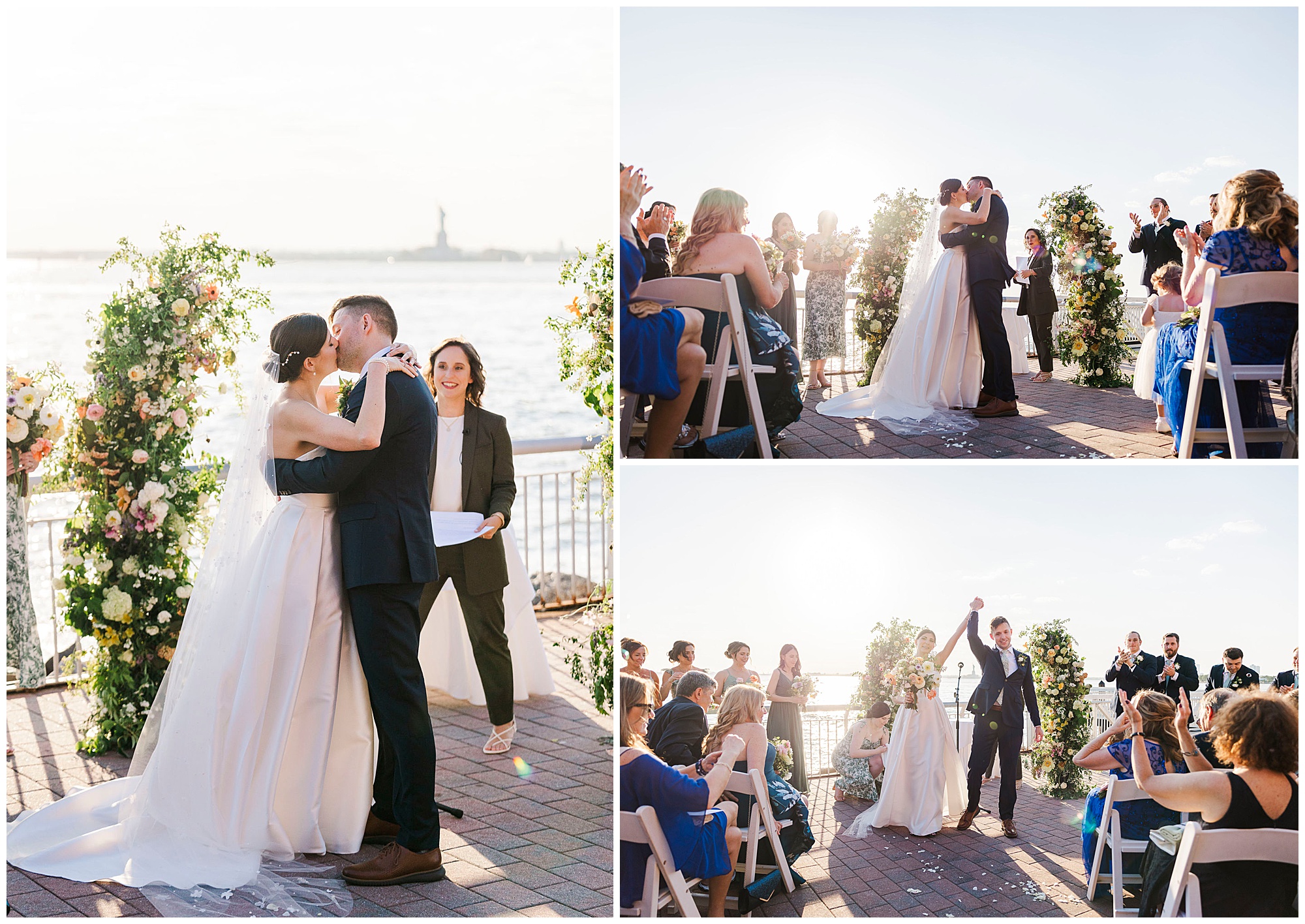 Unique liberty warehouse wedding in brooklyn, NY