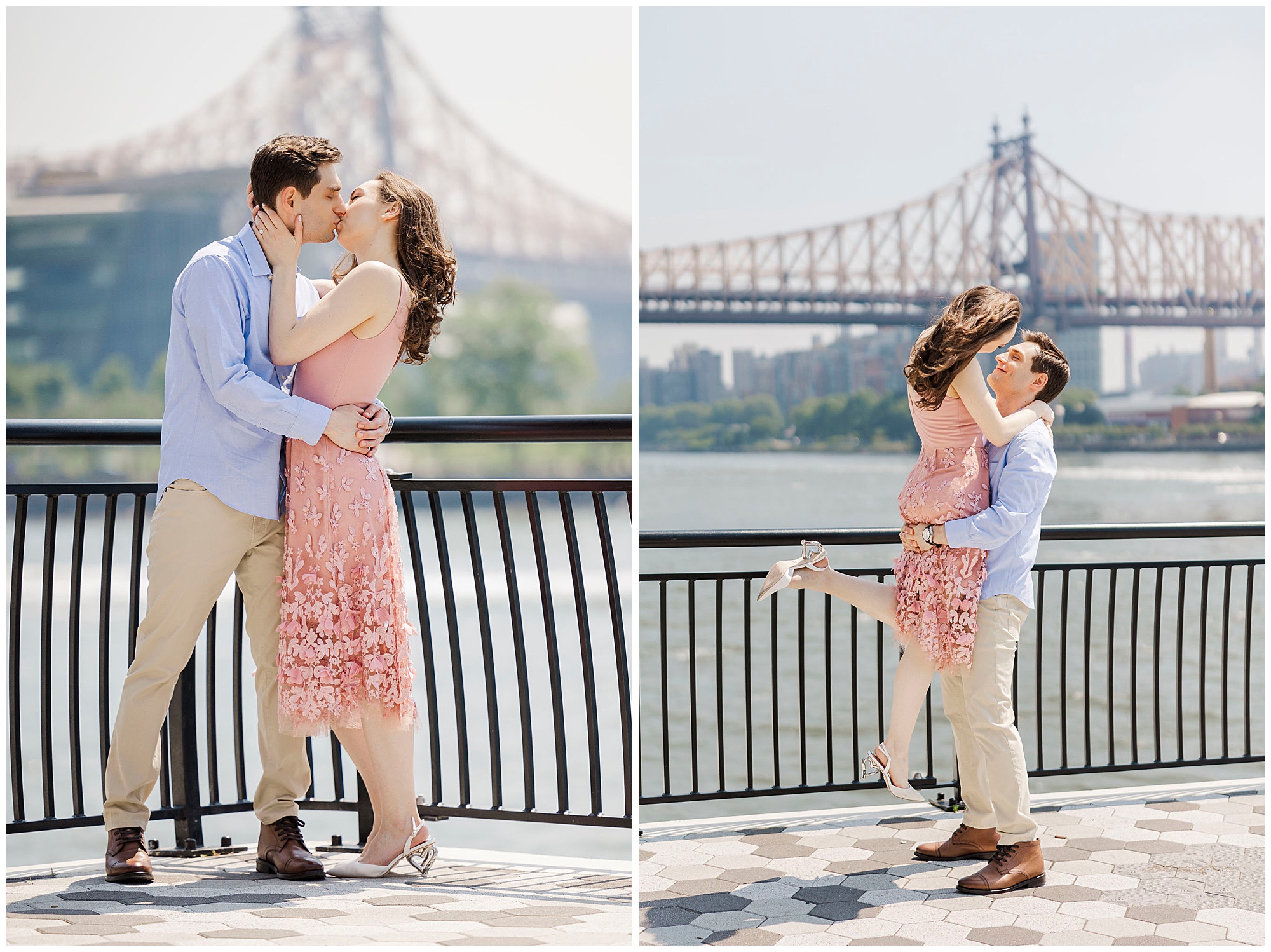 Heartfelt sutton place park engagement photos in nyc