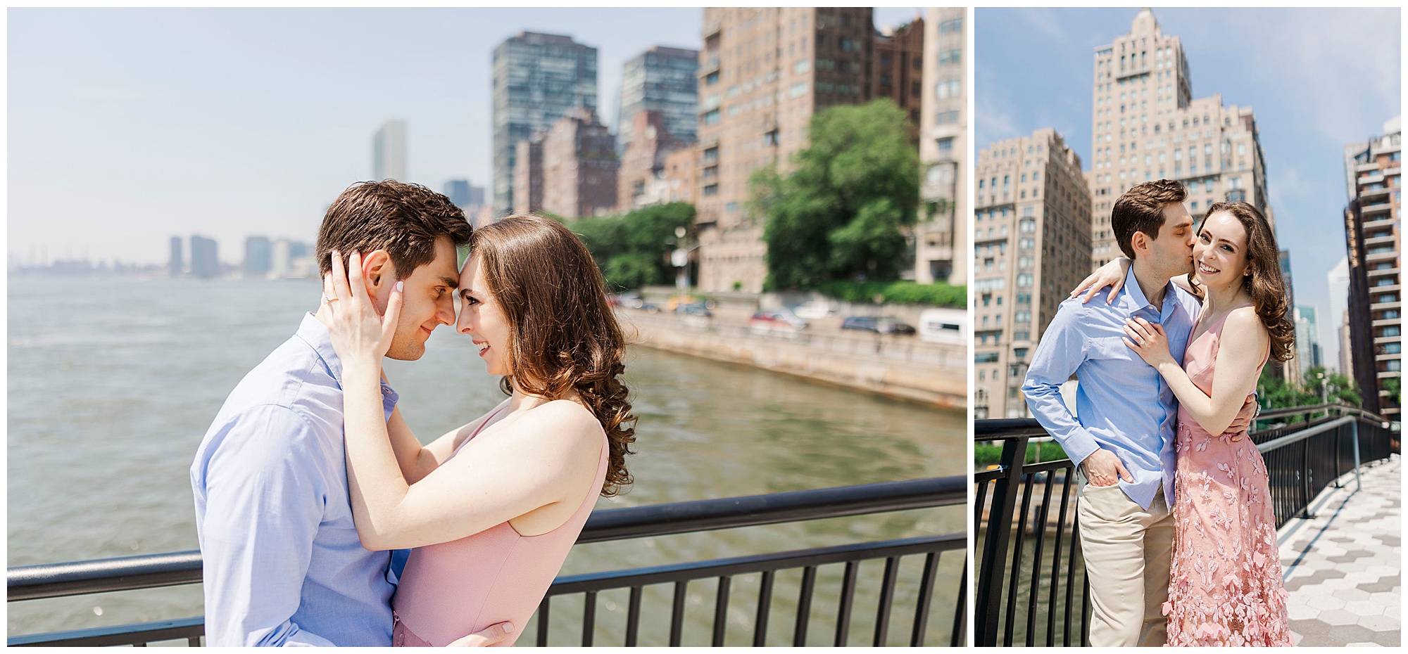 Adorable sutton place park engagement photos in nyc