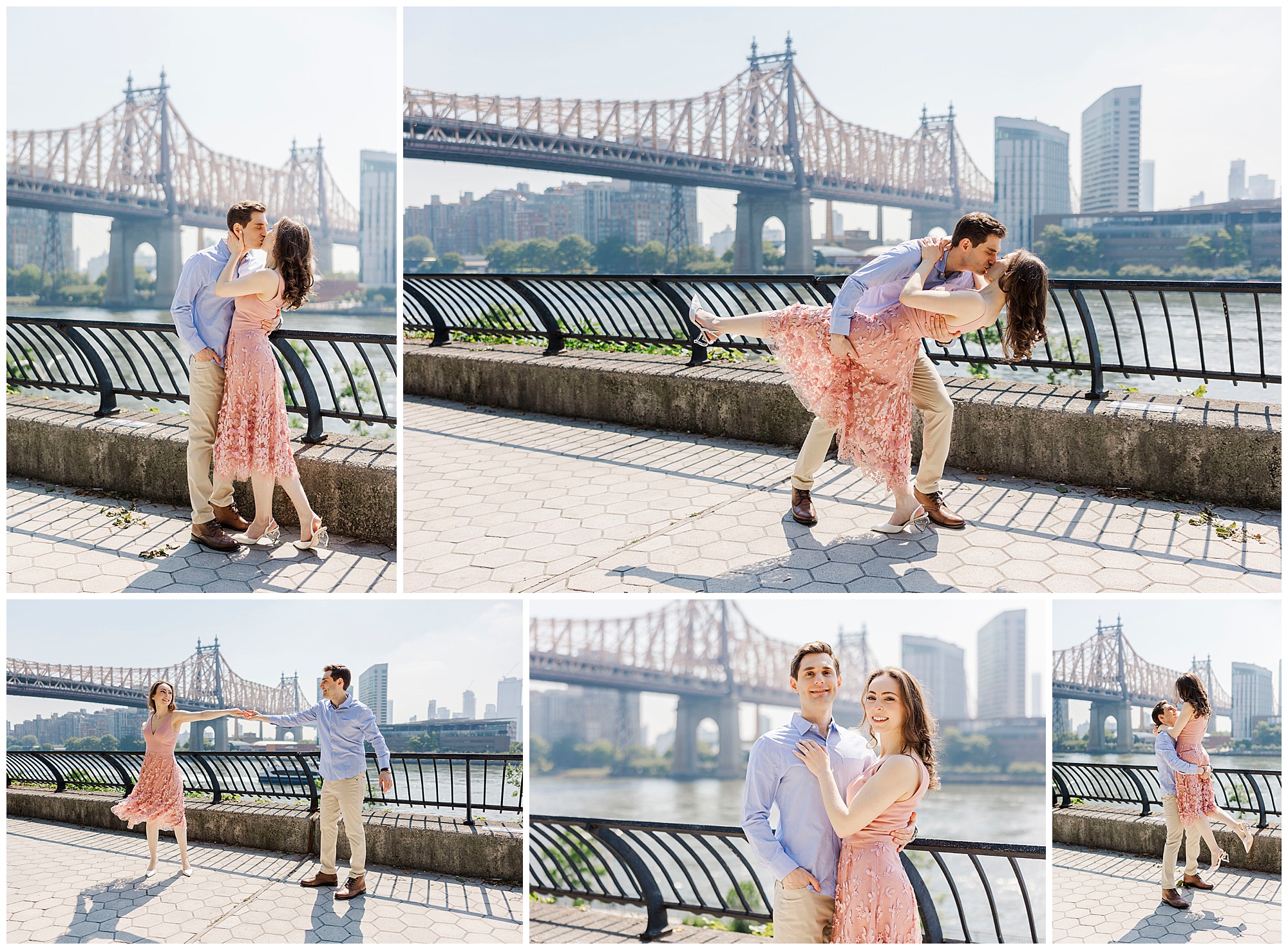 Lovely sutton place park engagement photos in nyc