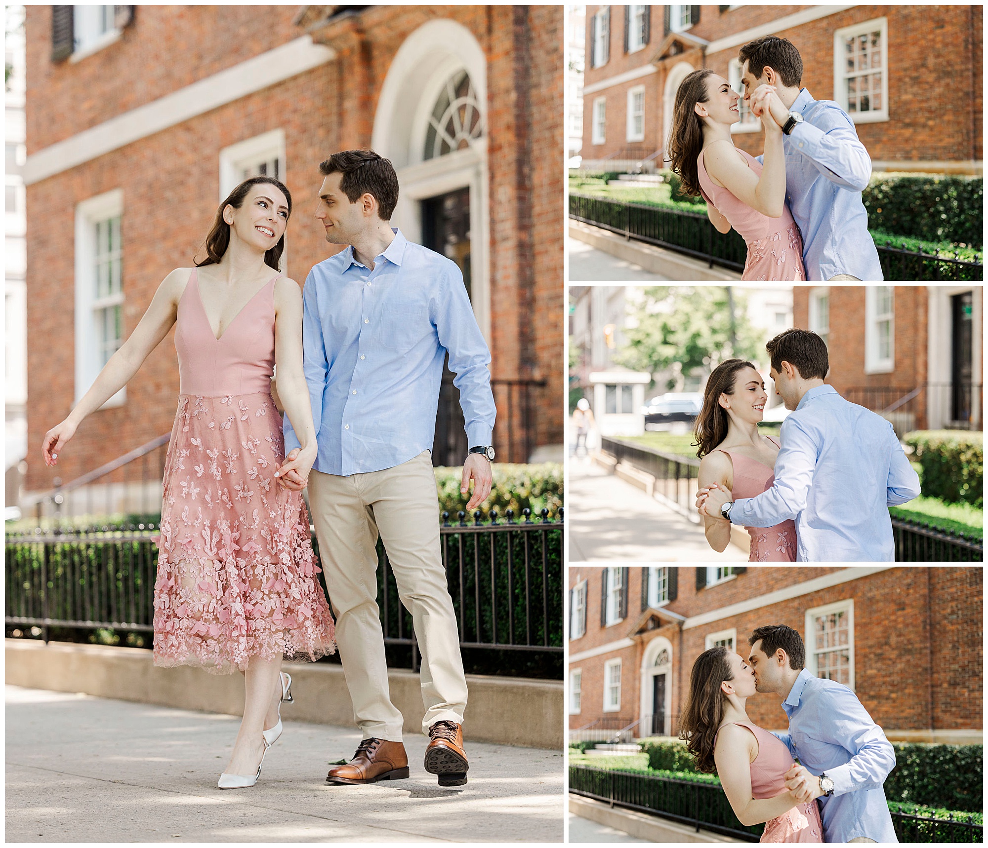 Authentic sutton place park engagement photos in nyc