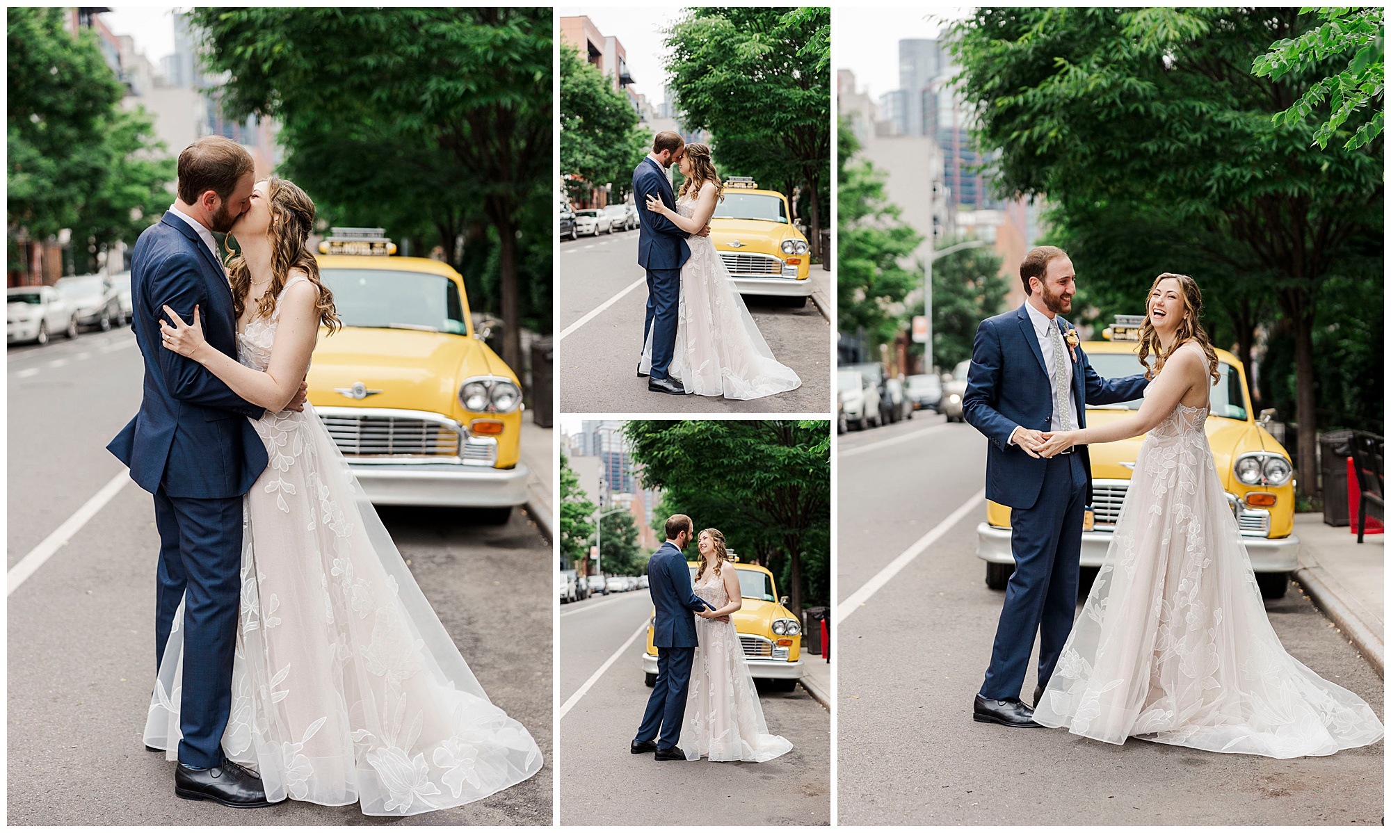 Picturesque milk & roses wedding in new york