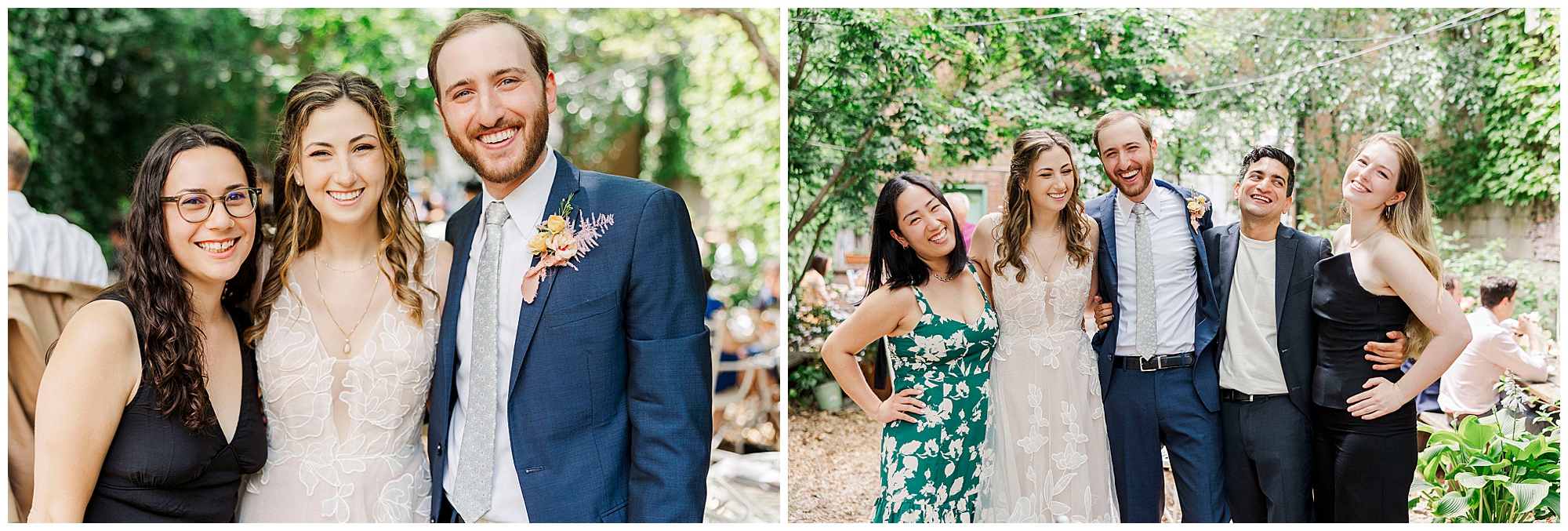 Romantic milk & roses wedding in new york