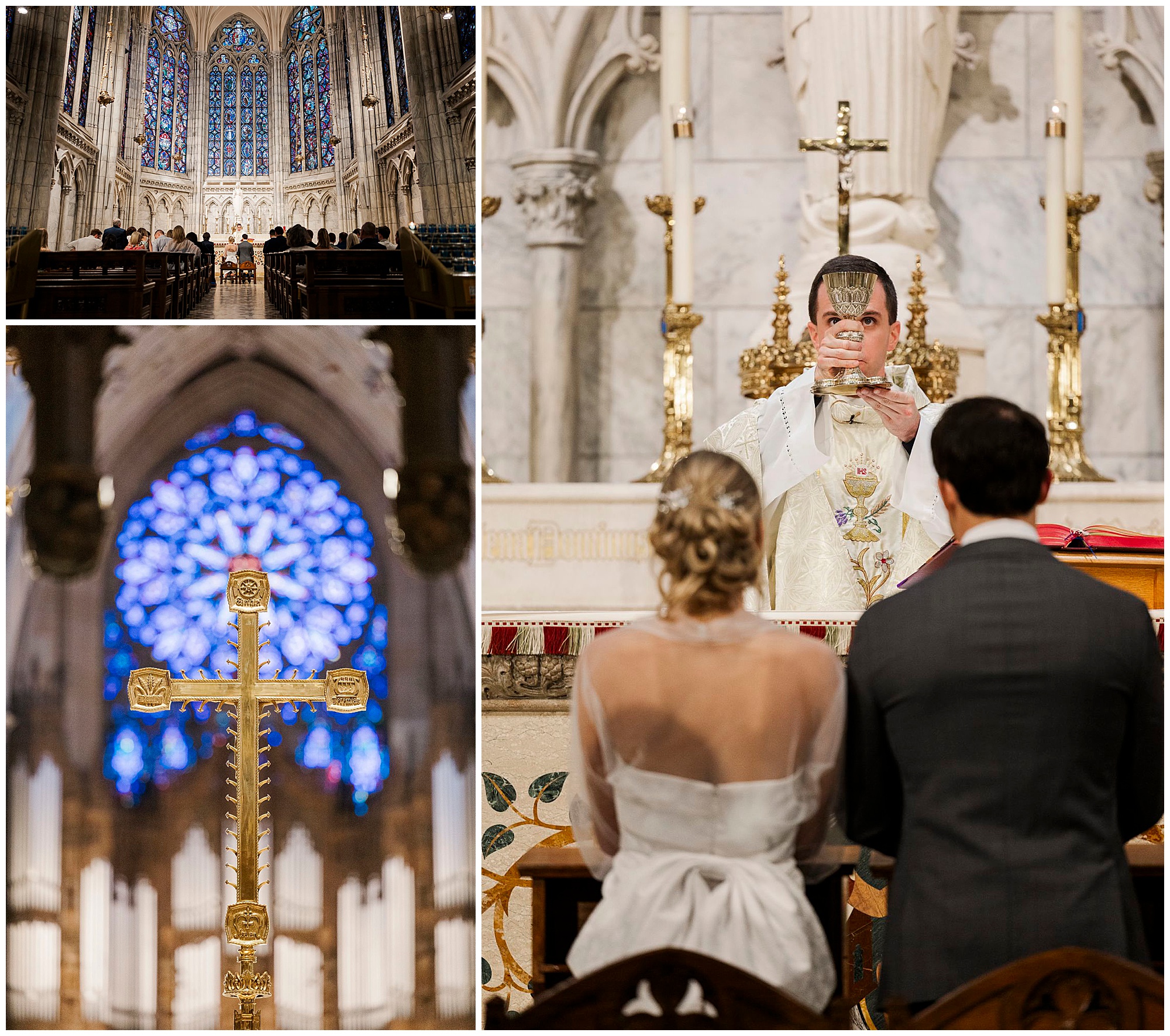 Awesome wedding at st. patrick's cathedral, NY