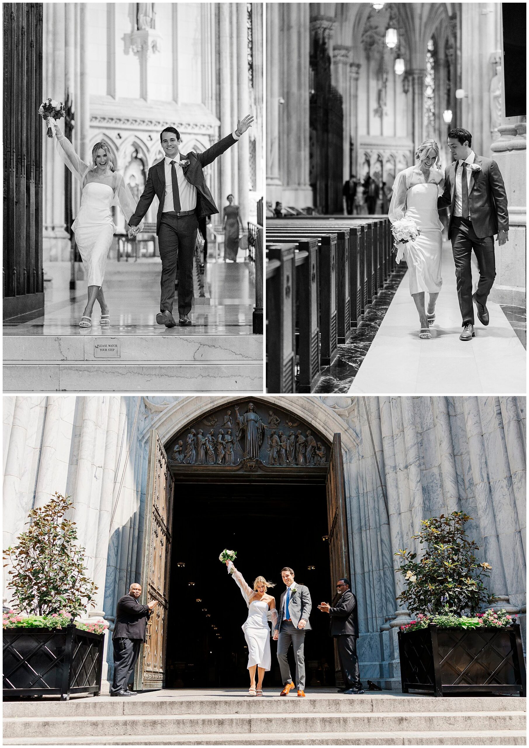 Sensational wedding at st. patrick's cathedral, NY