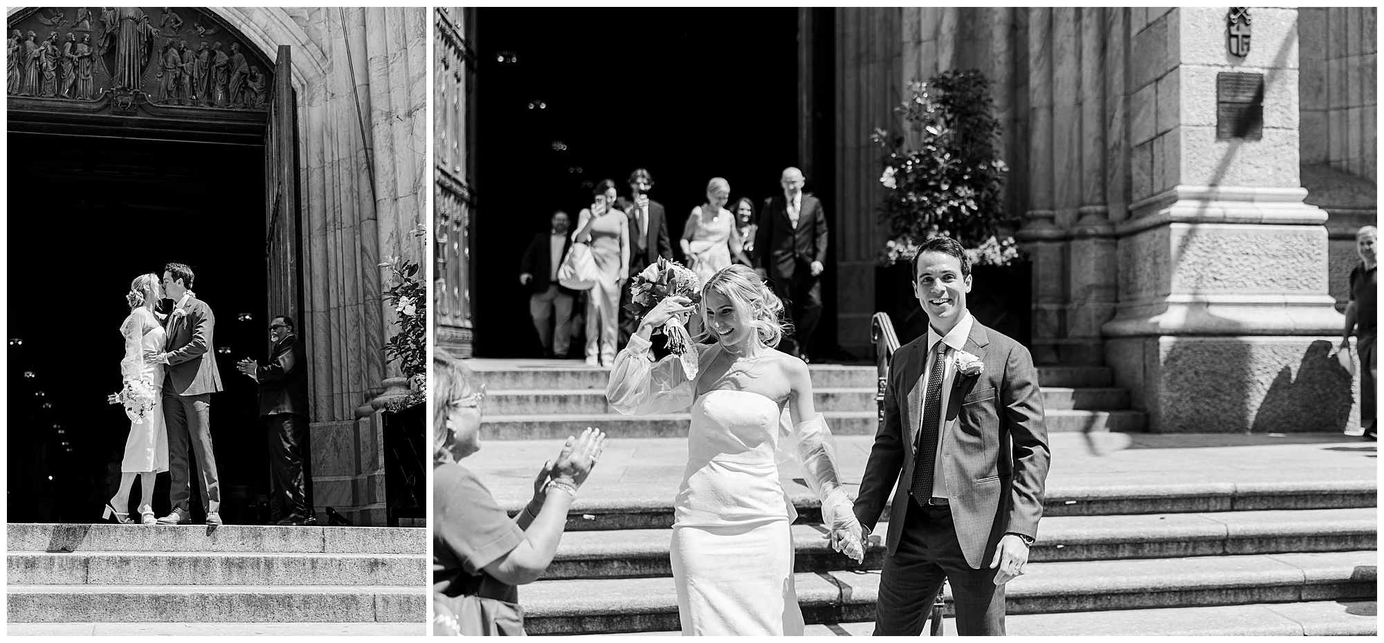 Terrific wedding at st. patrick's cathedral, NY