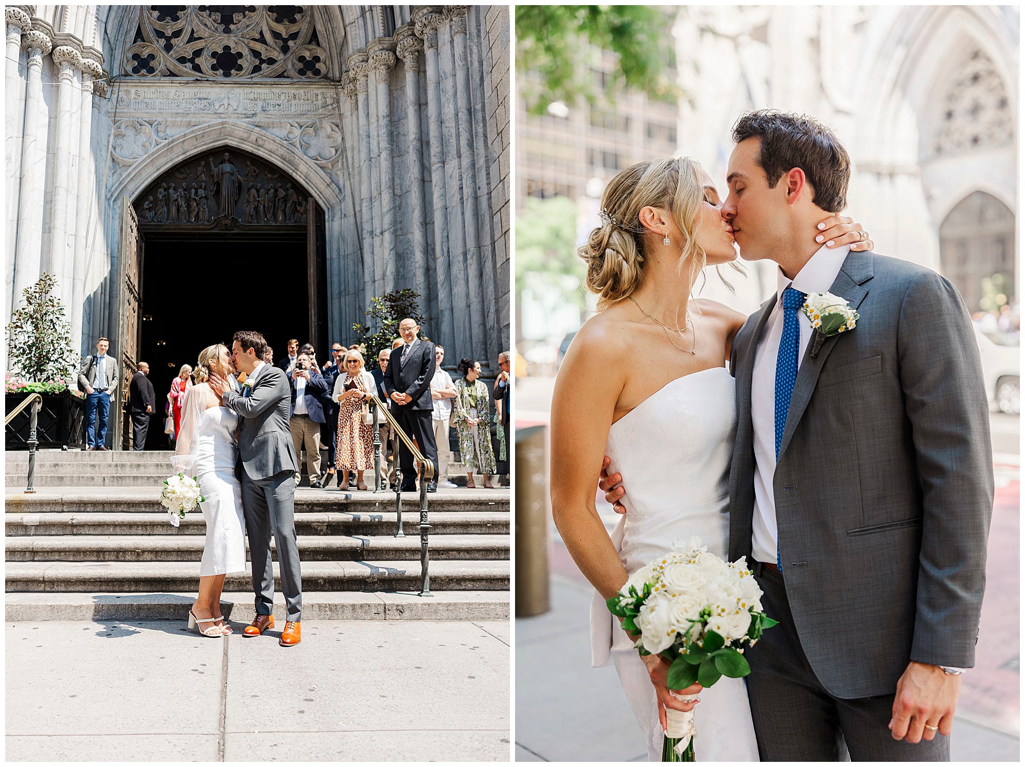 Perfect wedding at st. patrick's cathedral, NY