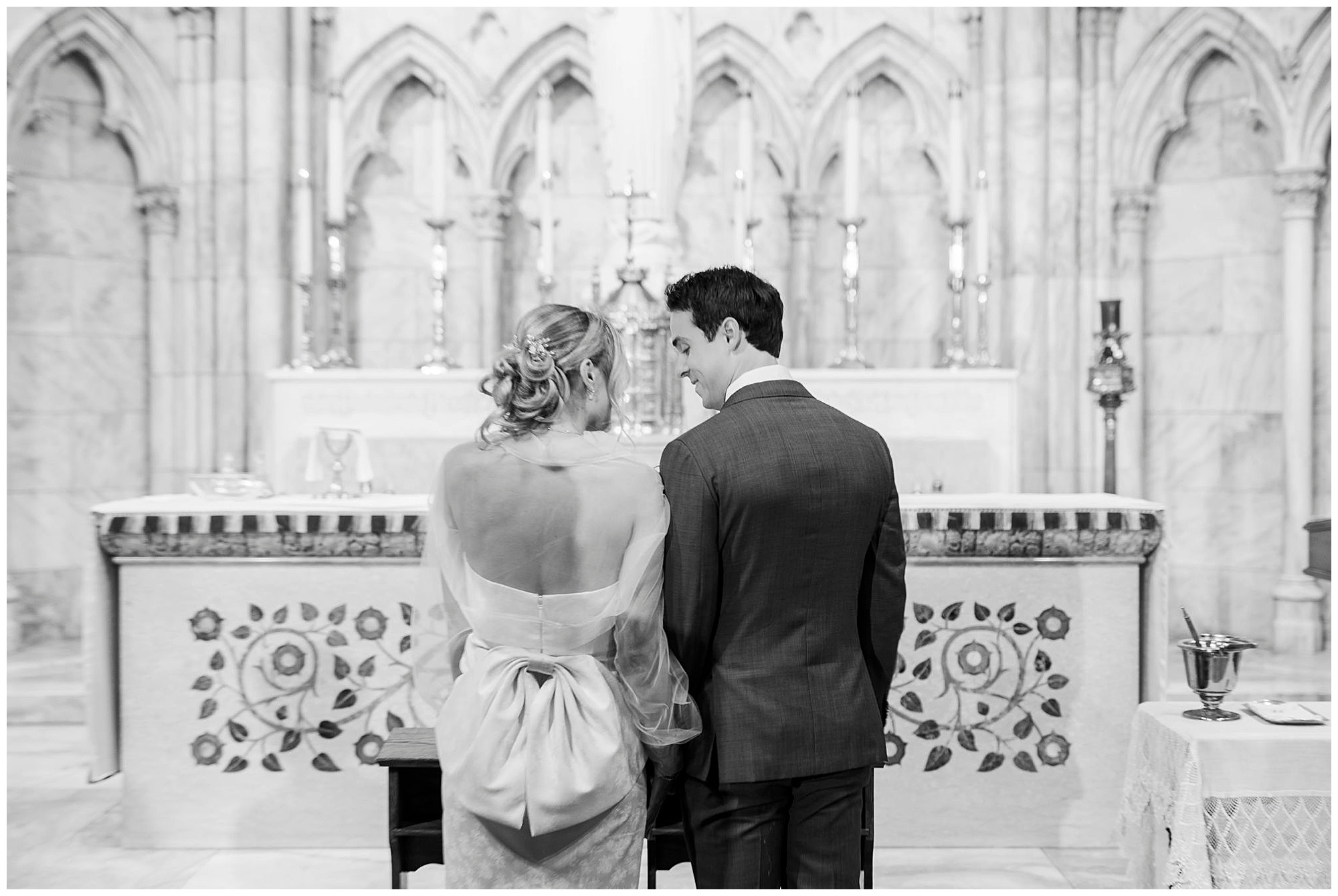 Lovely wedding at st. patrick's cathedral, NY