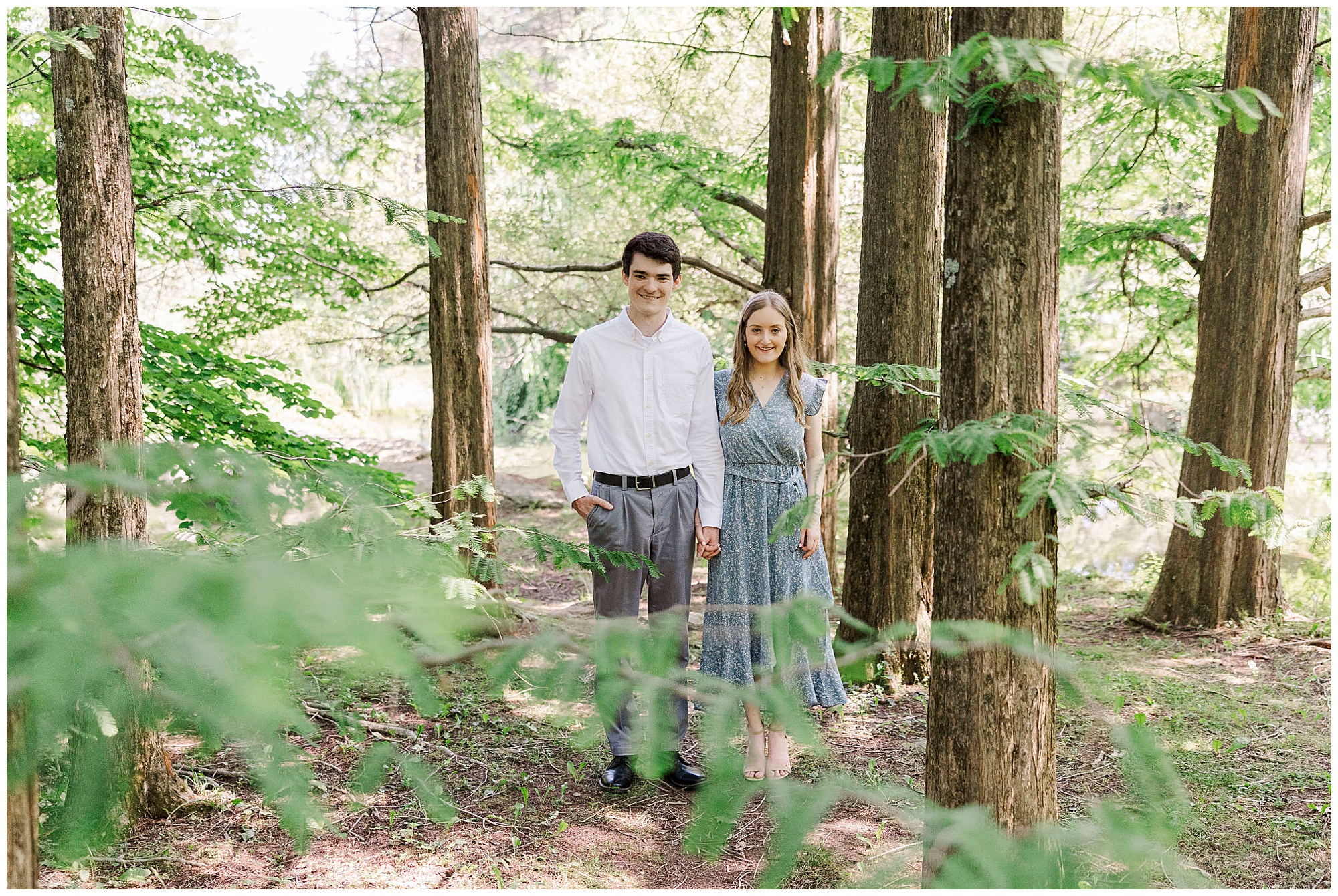 Fun-Filled stonecrop gardens engagement photos