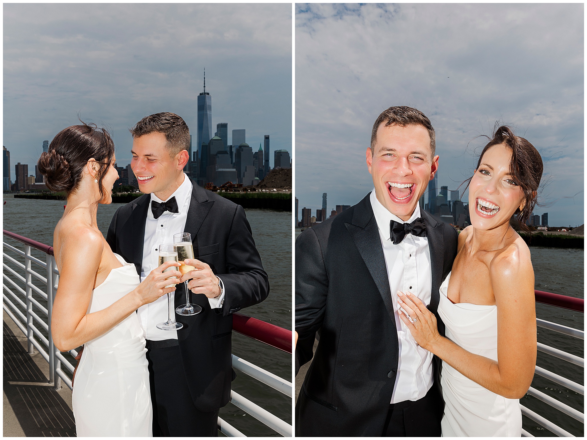 Magical battello wedding in new jersey