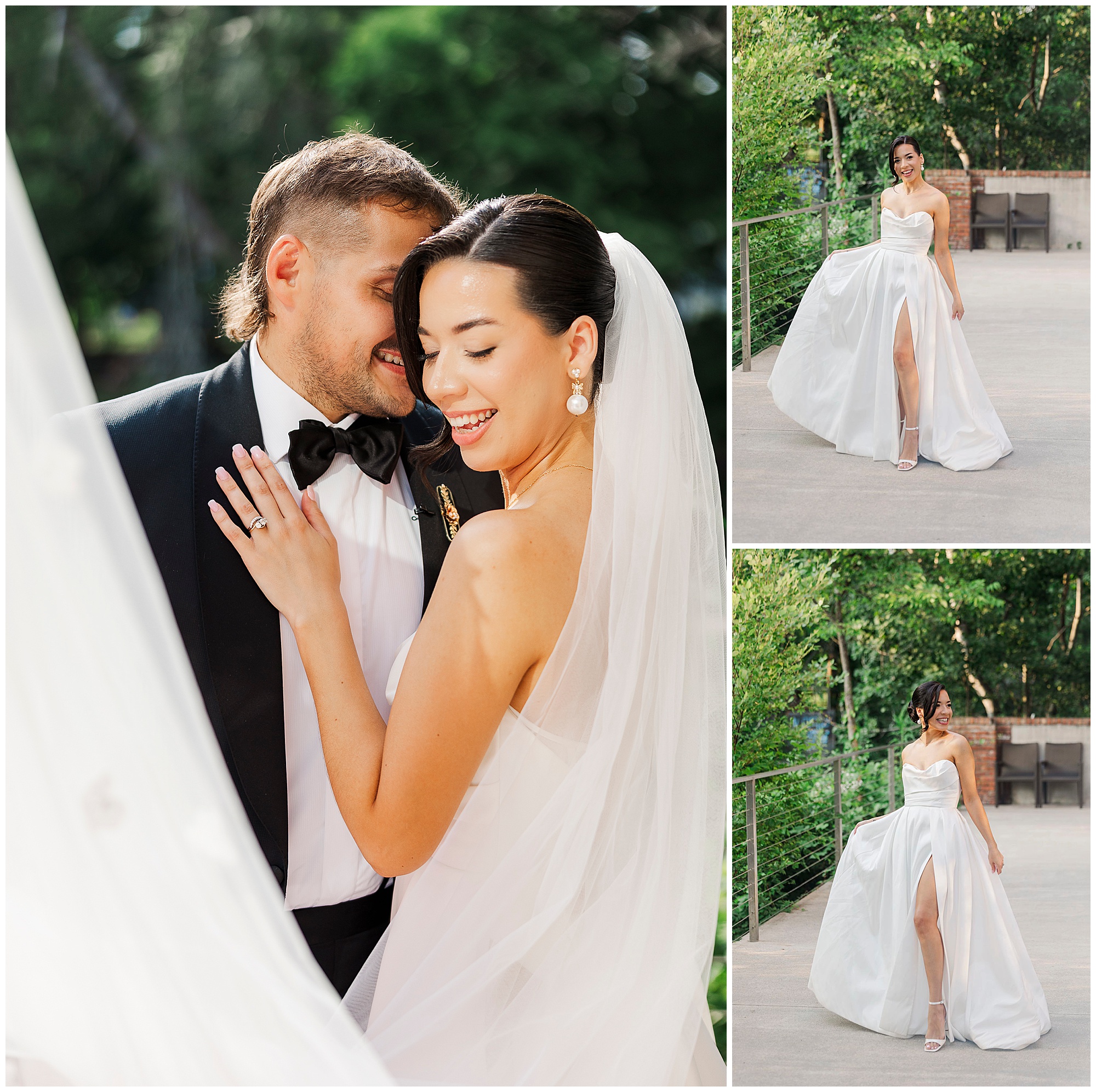 Special wedding photos at the roundhouse