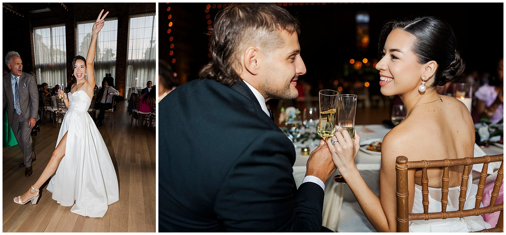 Radiant wedding photos at the roundhouse