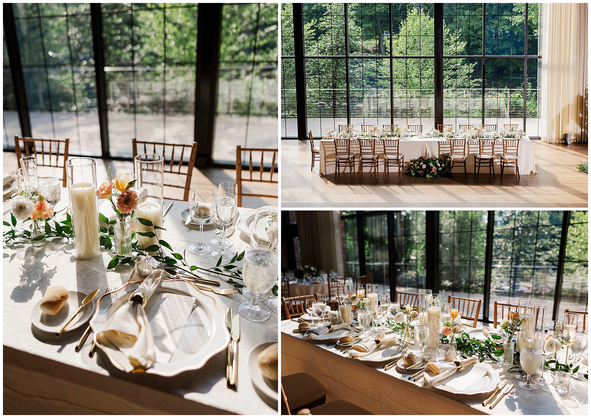 Elegant wedding photos at the roundhouse