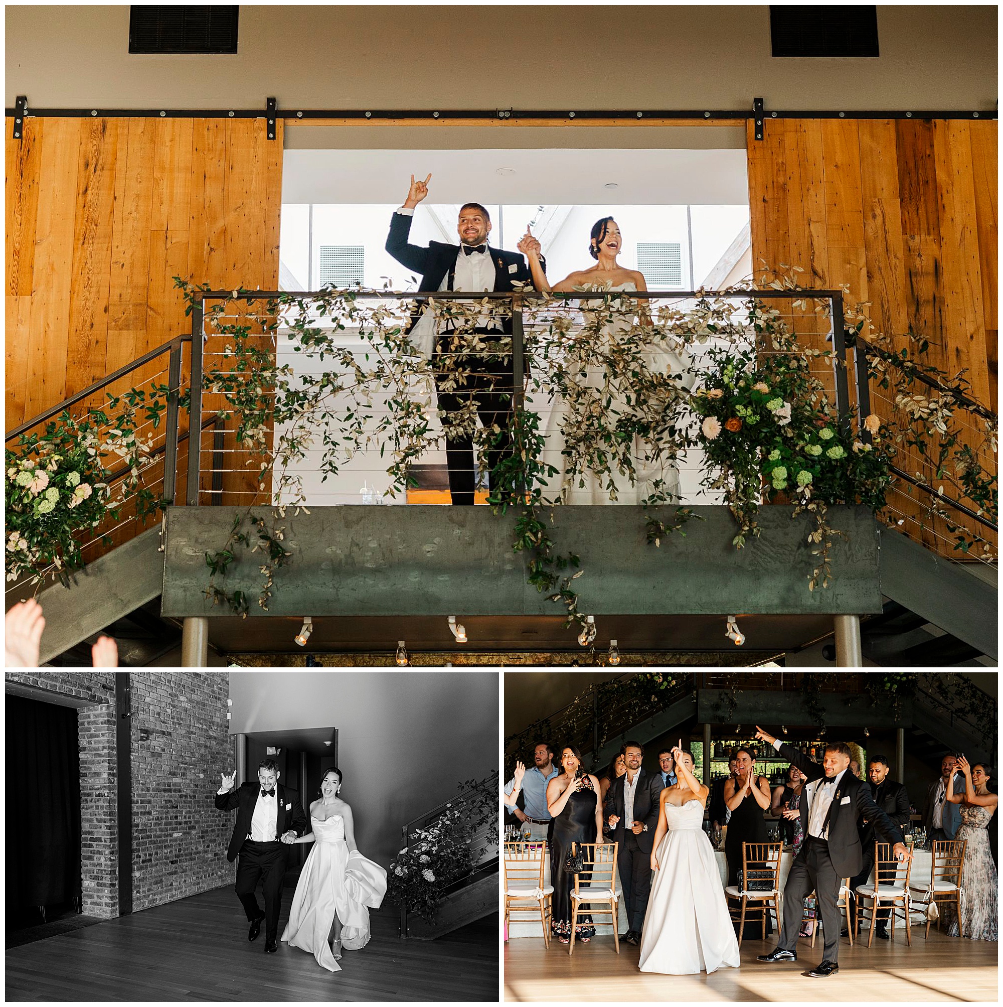 Personal wedding photos at the roundhouse