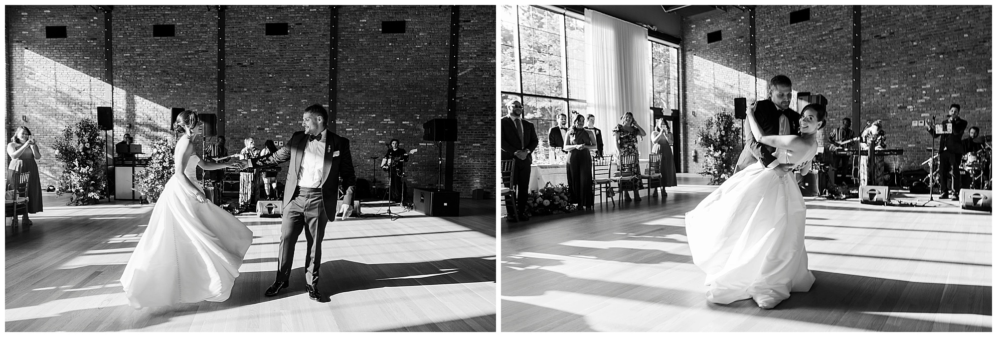 Awesome wedding photos at the roundhouse