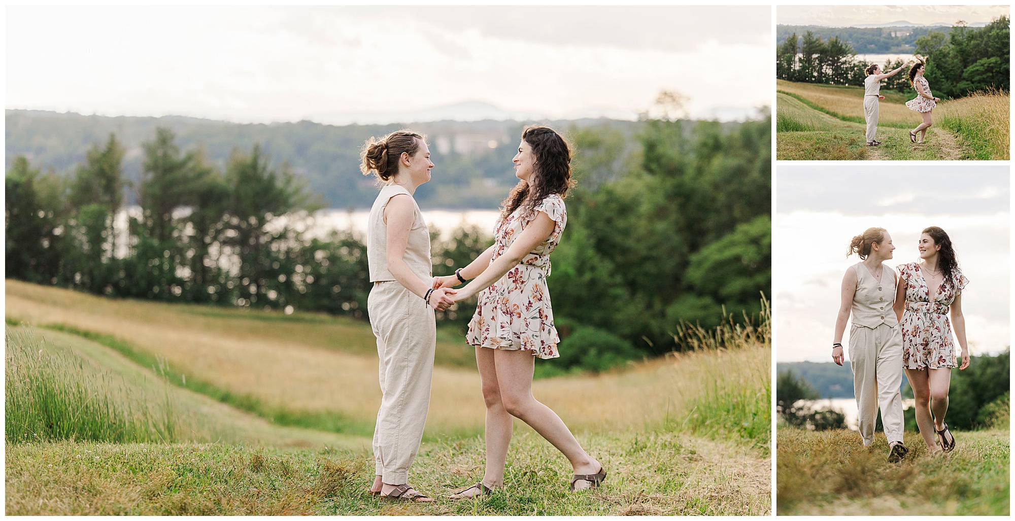 Iconic poet's walk park elopement