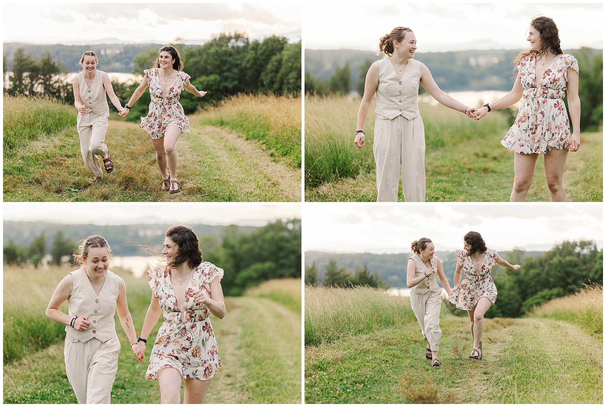 Magical poet's walk park elopement