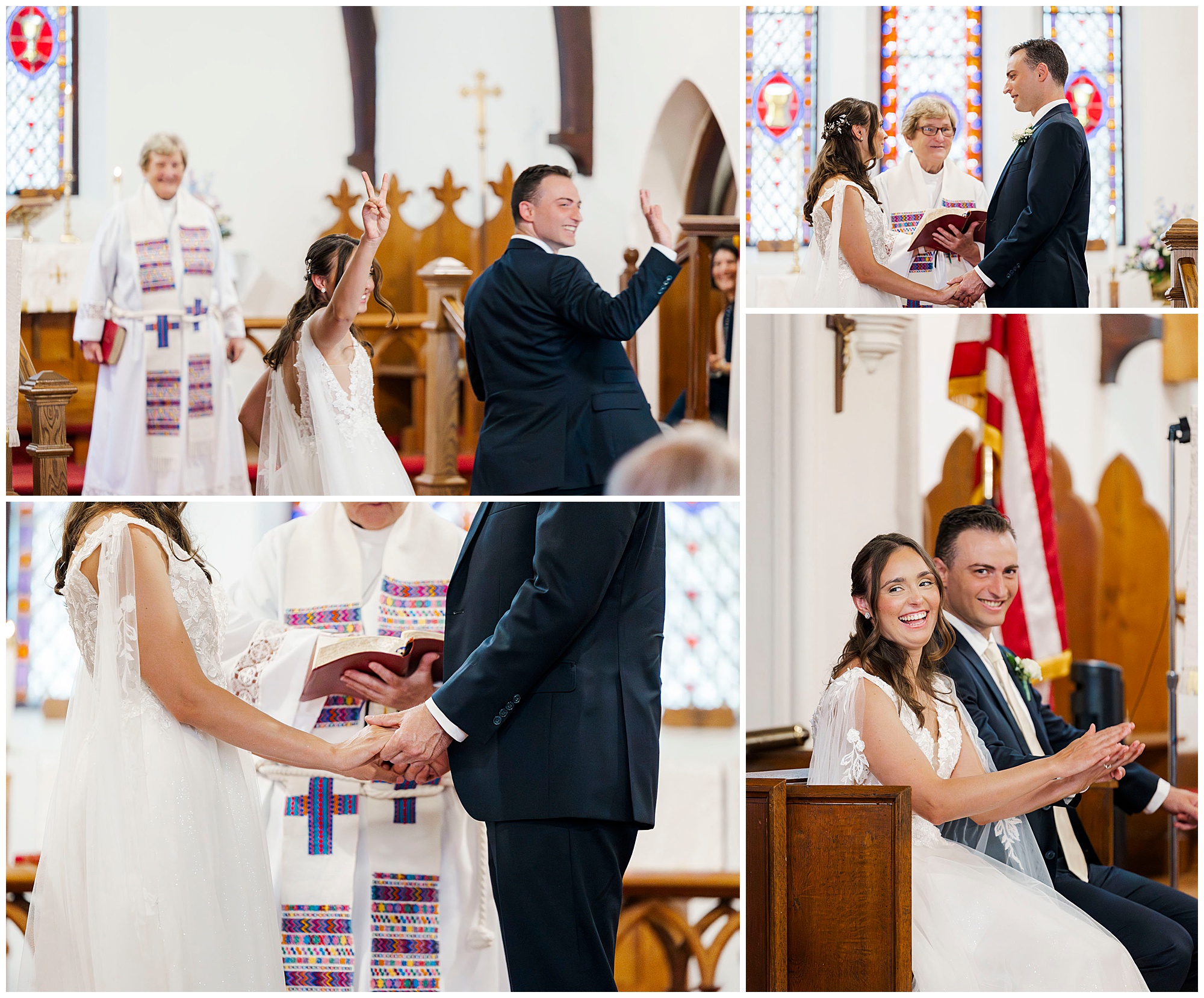 Beautiful backyard wedding in the catskills