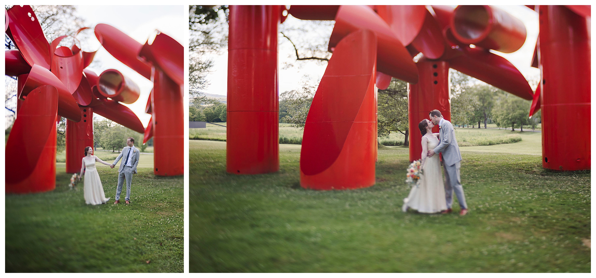 Modern storm king wedding in hudson valley