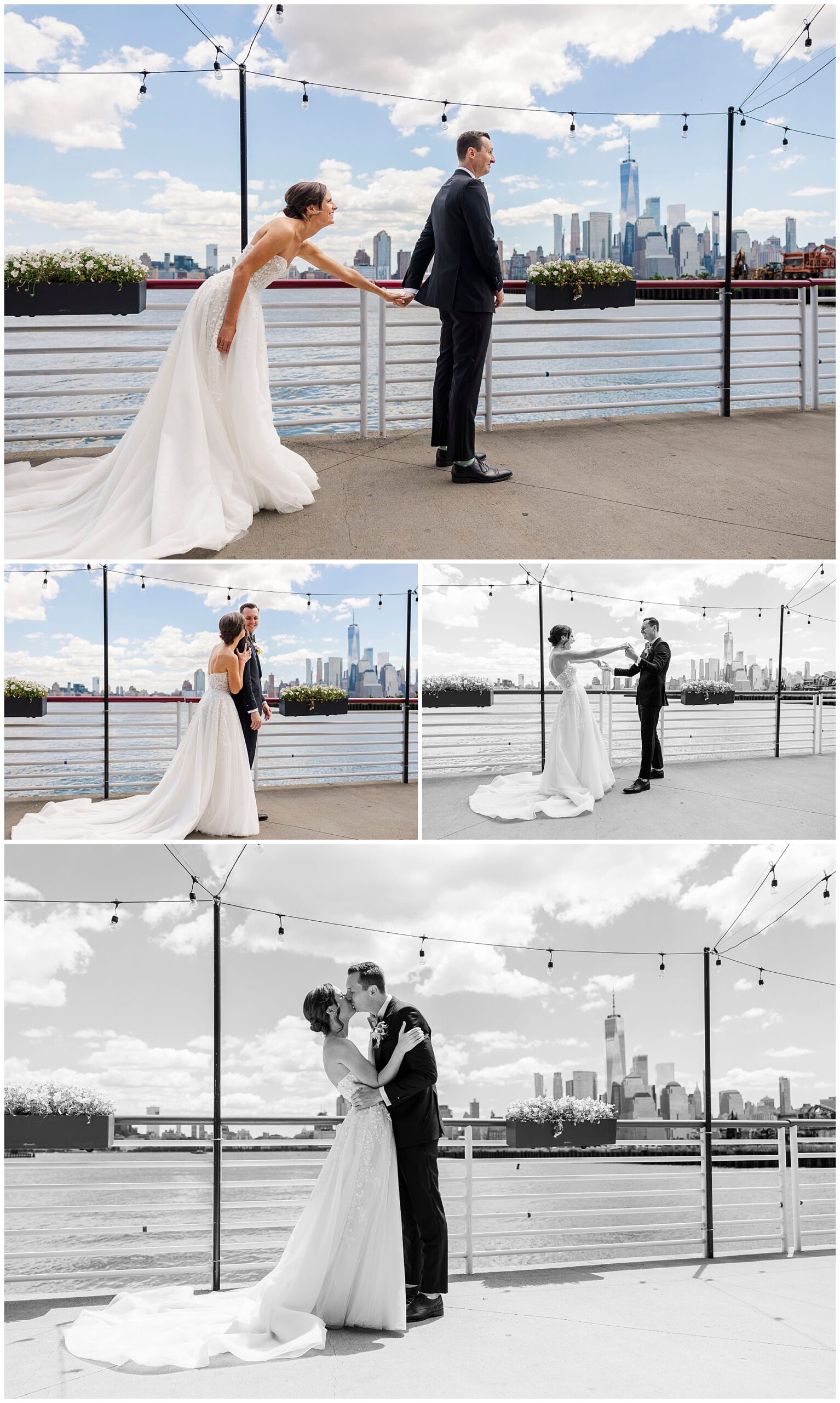 Breathtaking jersey city wedding at battello