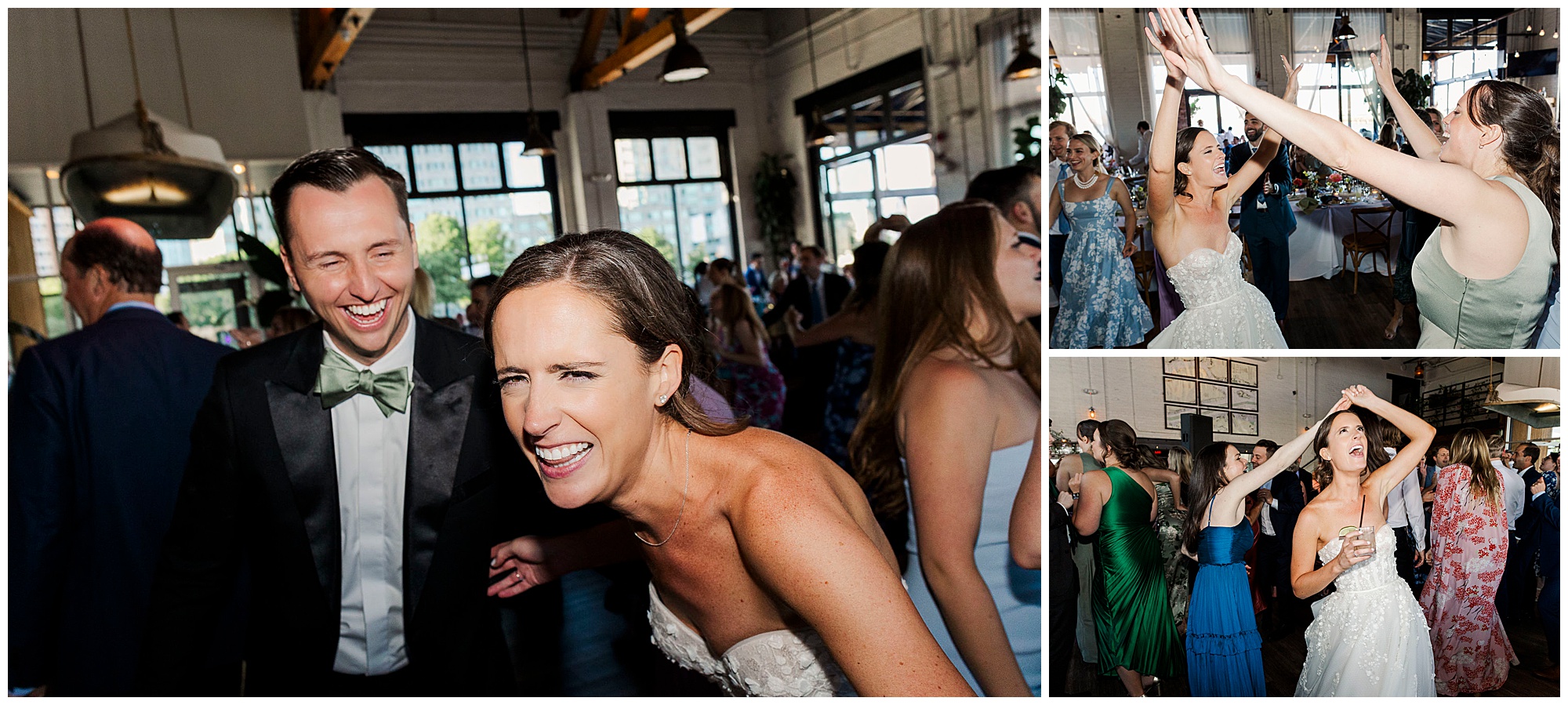 Iconic battello wedding in jersey city