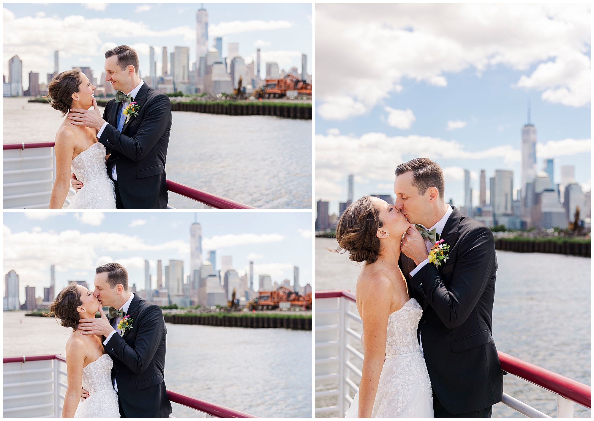 Magical jersey city wedding at battello